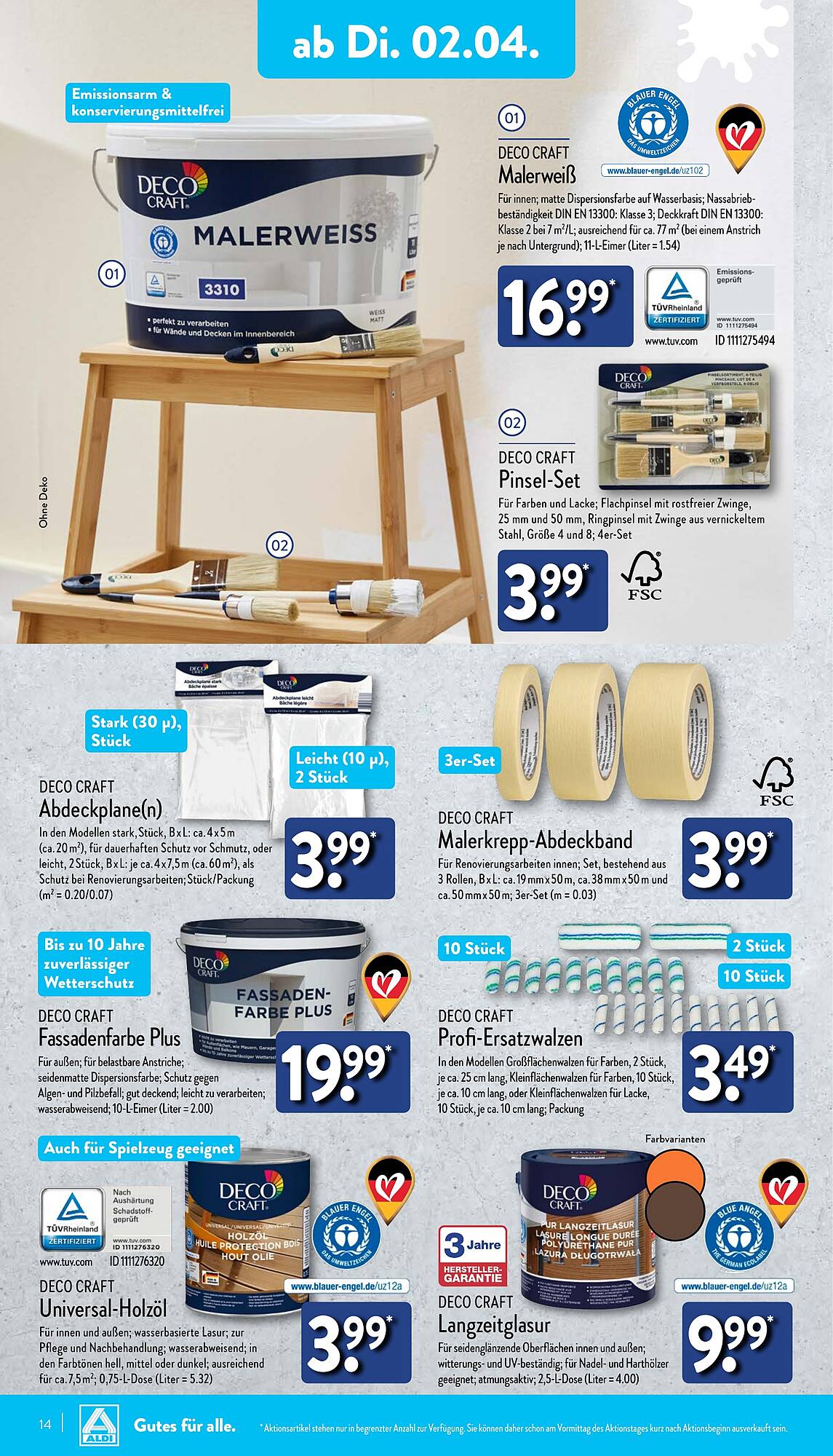 ALDI Nord Prospekt 2 – 6 April 2024 Seite 14