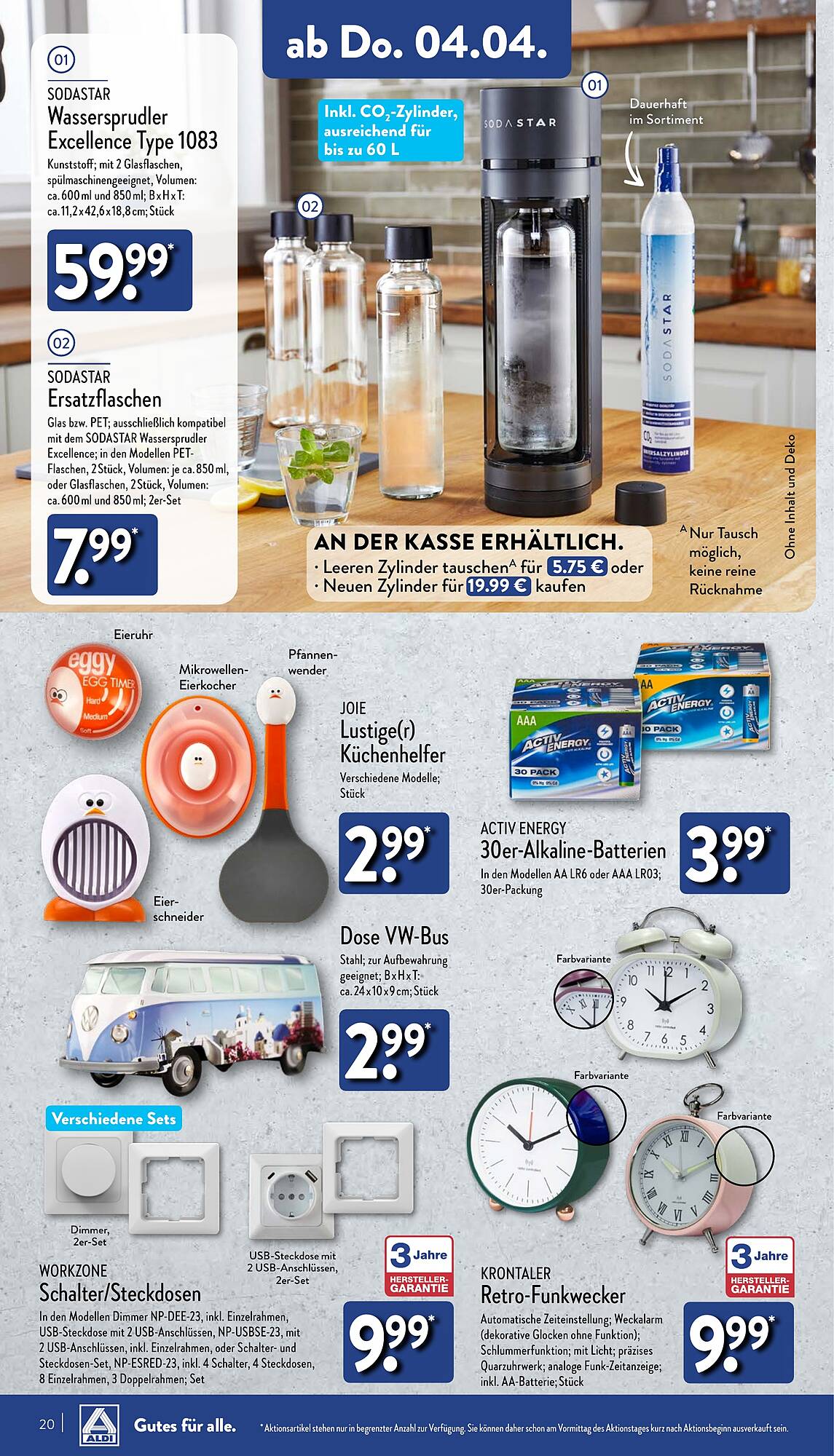 ALDI Nord Prospekt 2 – 6 April 2024 Seite 20