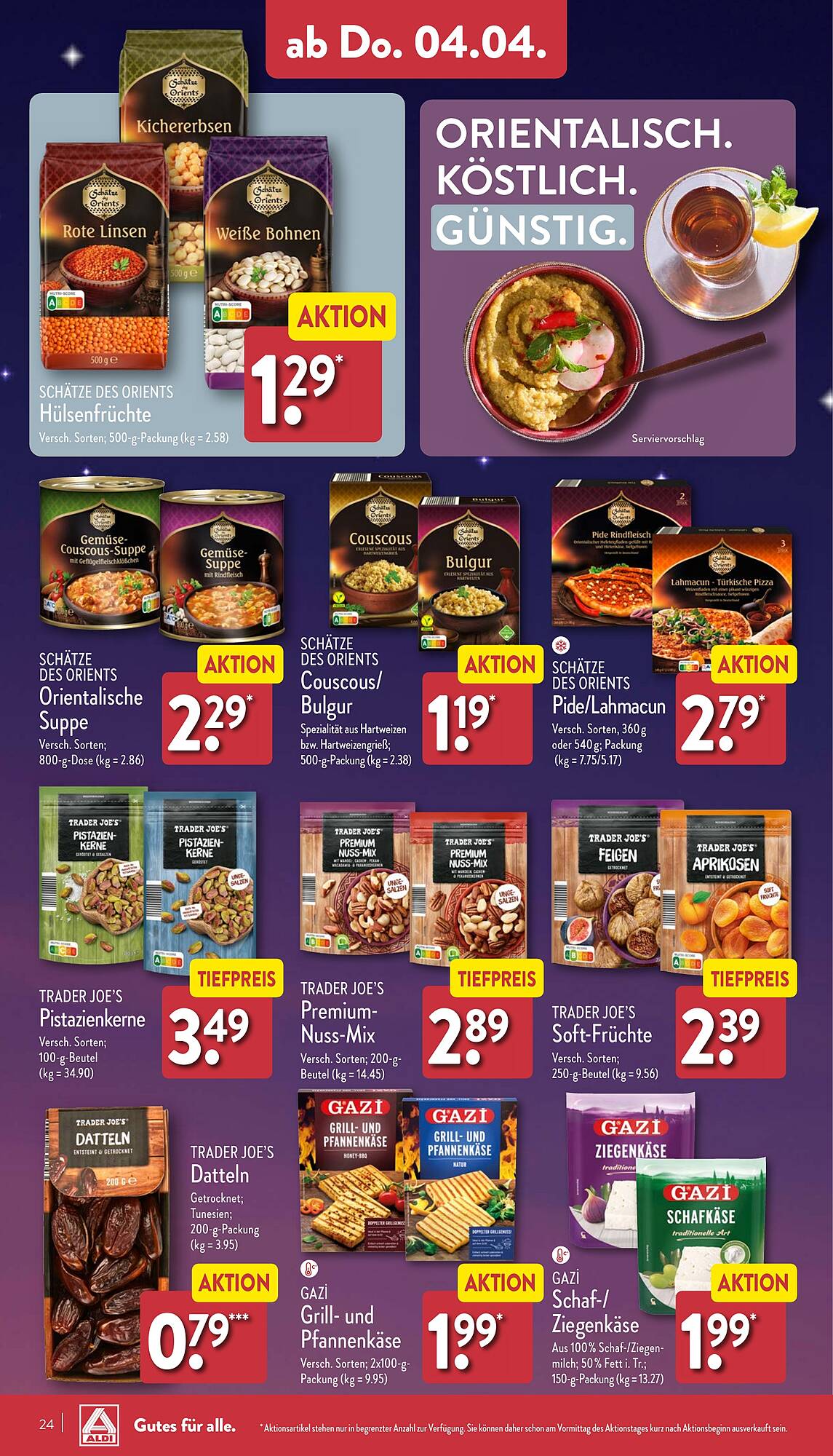 ALDI Nord Prospekt 2 – 6 April 2024 Seite 24