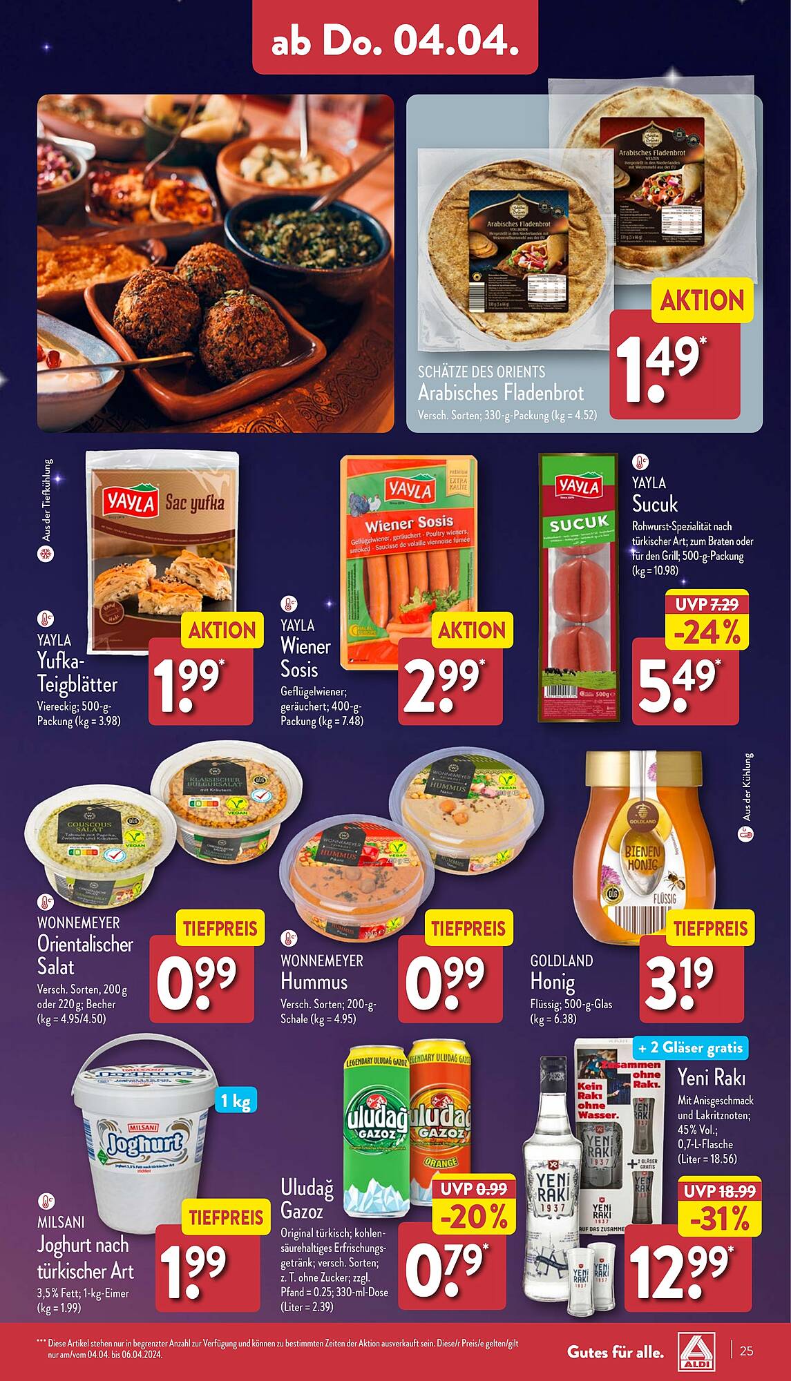 ALDI Nord Prospekt 2 – 6 April 2024 Seite 25