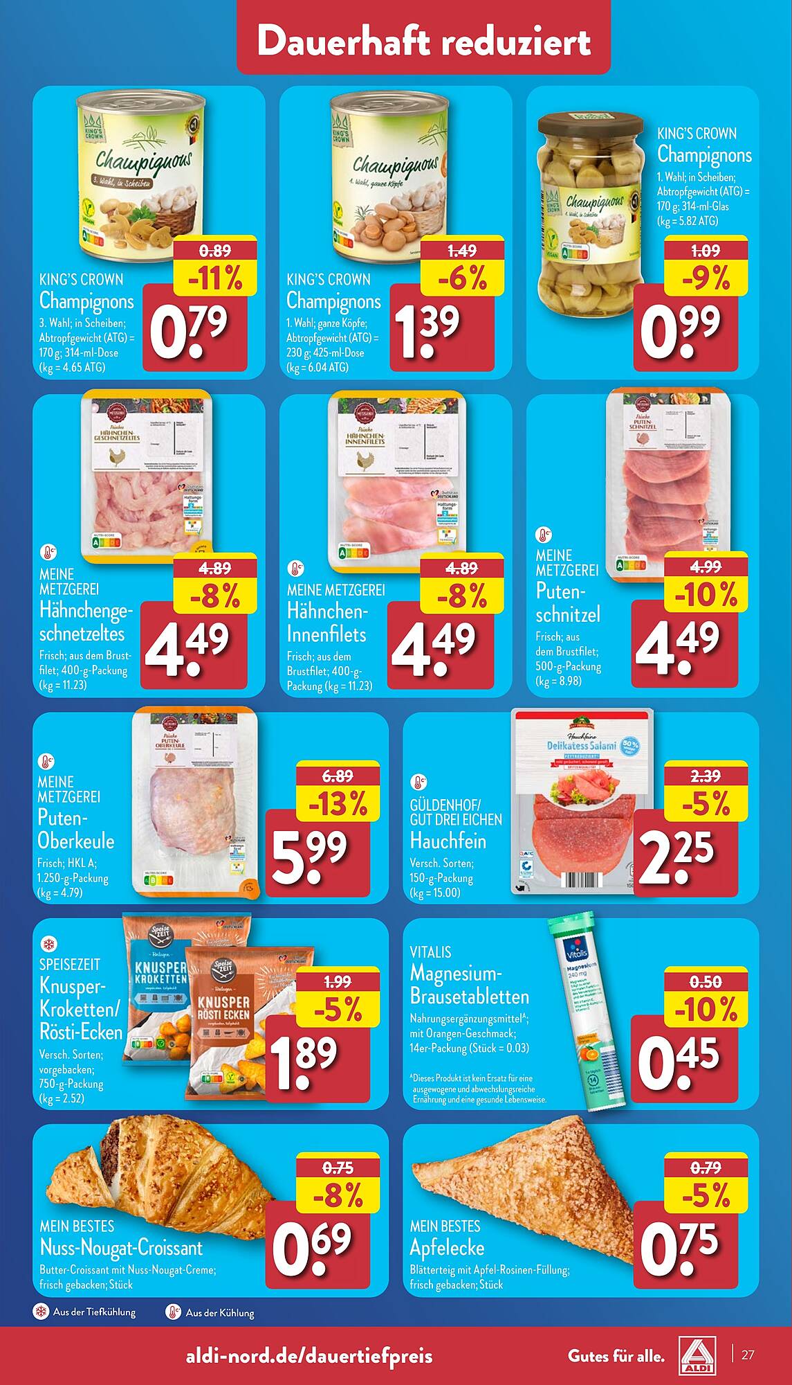 ALDI Nord Prospekt 2 – 6 April 2024 Seite 27