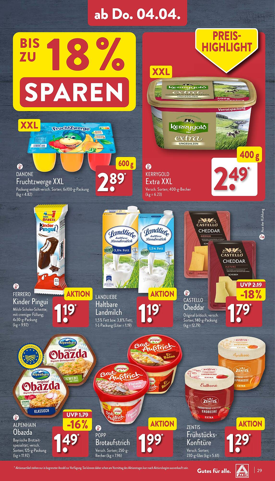 ALDI Nord Prospekt 2 – 6 April 2024 Seite 29