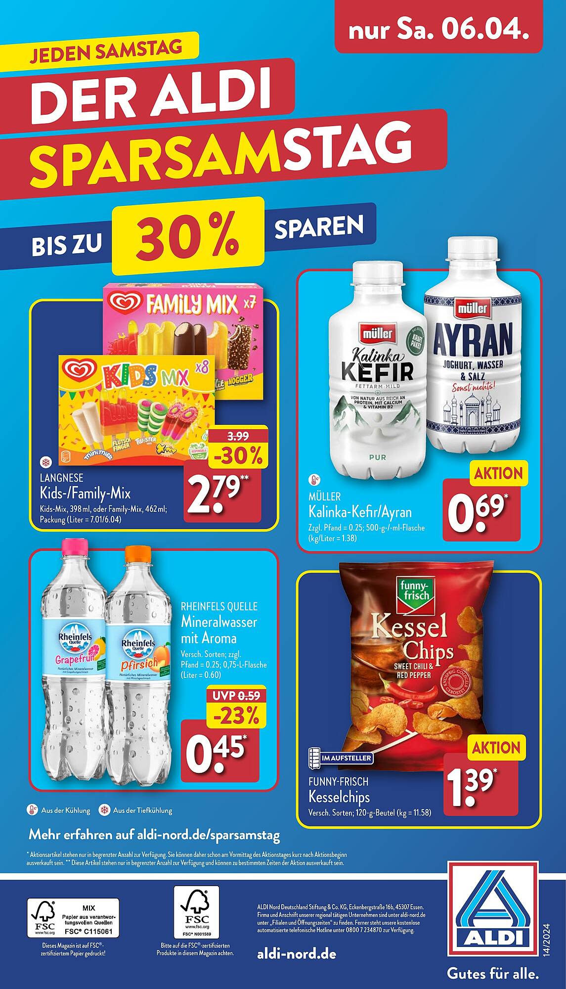ALDI Nord Prospekt 2 – 6 April 2024 Seite 42