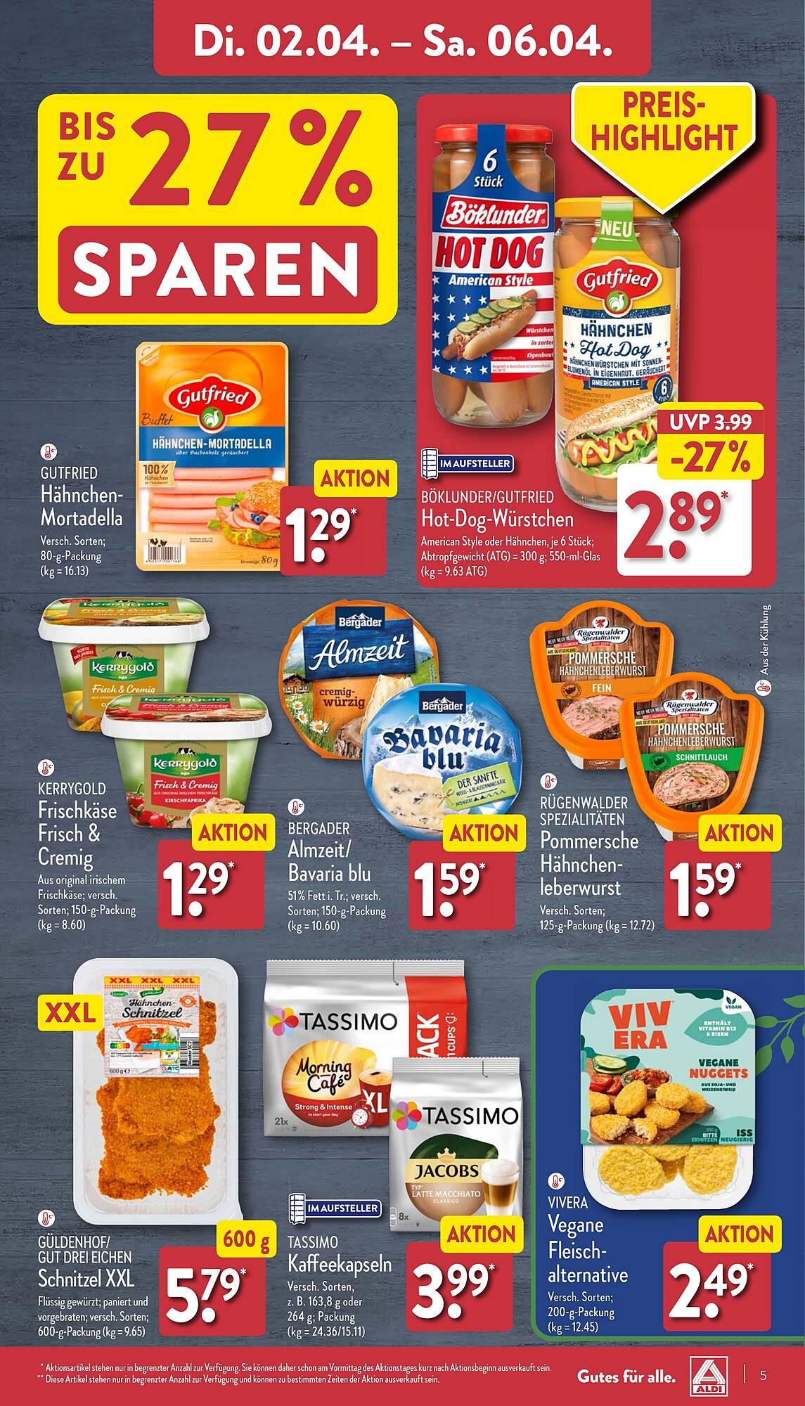 ALDI Nord Prospekt 2 – 6 April 2024 Seite 5