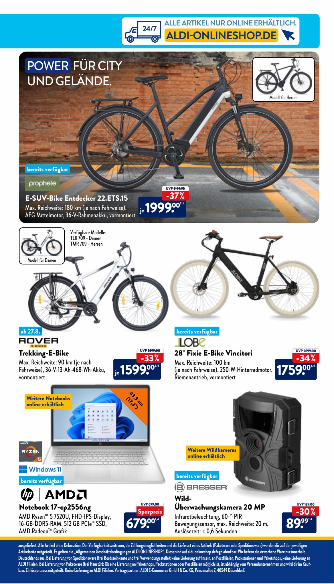 ALDI Nord Prospekt 21 – 24 August 2023 Seite 29