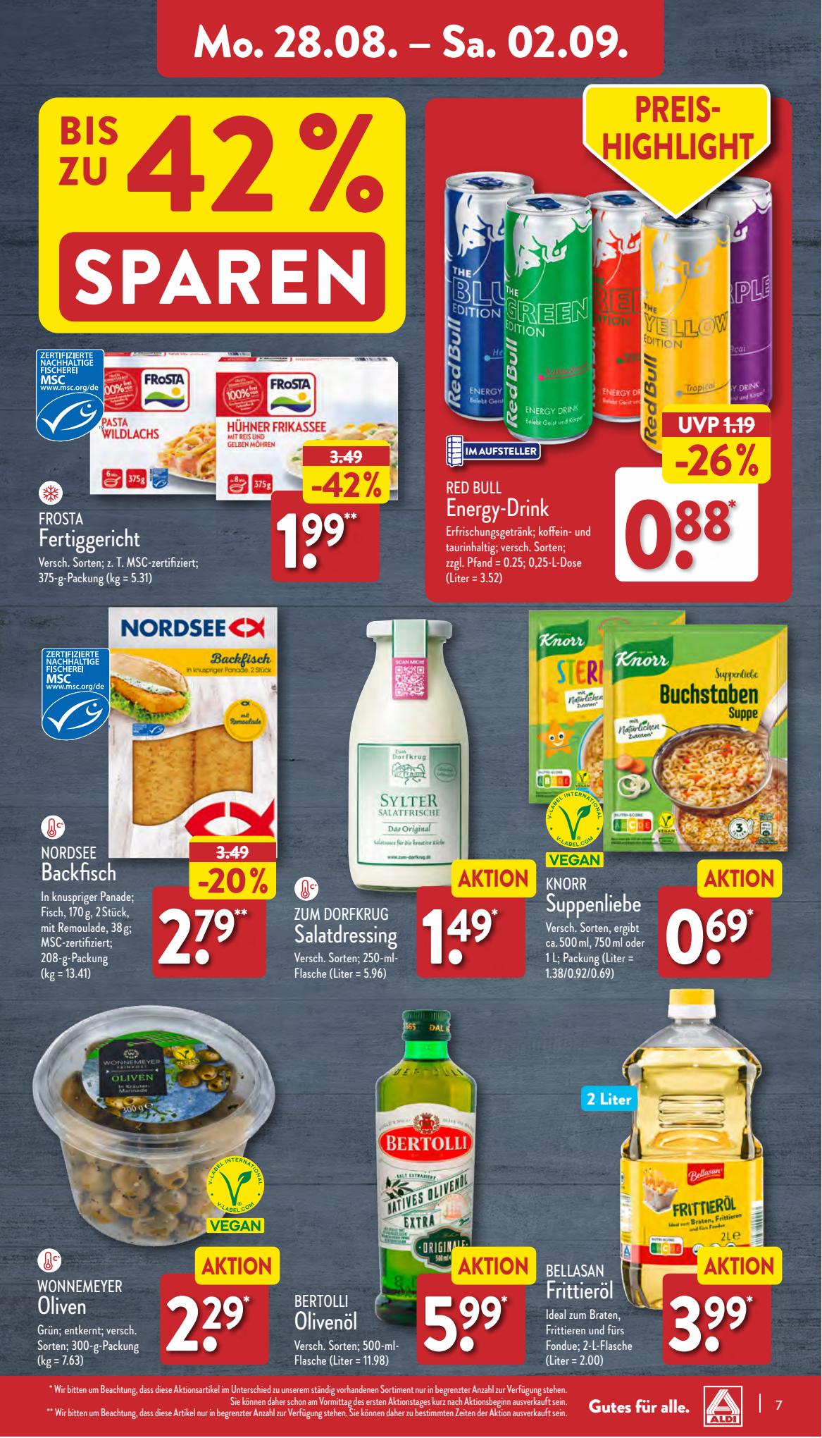 ALDI Nord Prospekt 21 – 24 August 2023 Seite 7