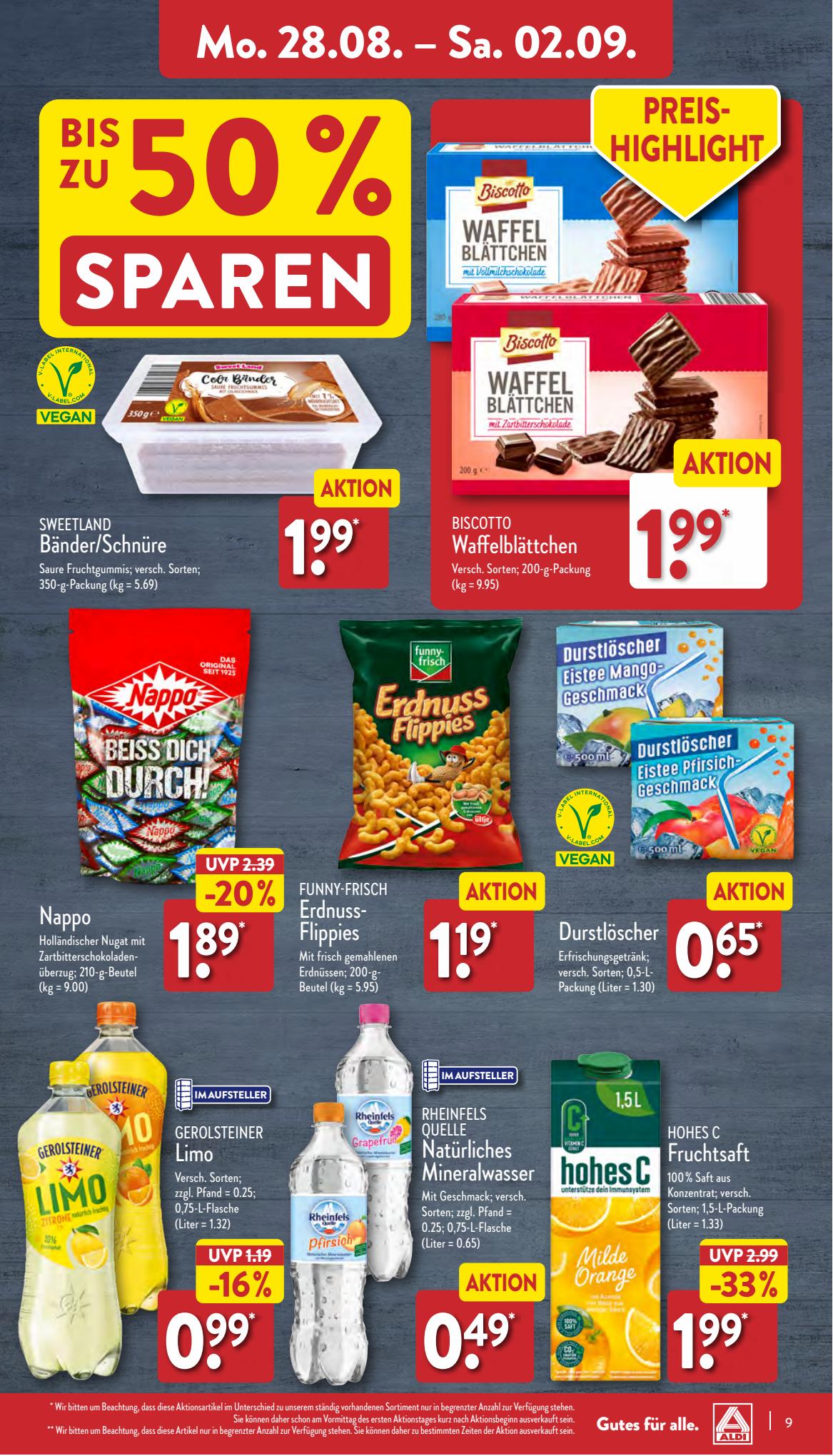 ALDI Nord Prospekt 21 – 24 August 2023 Seite 9