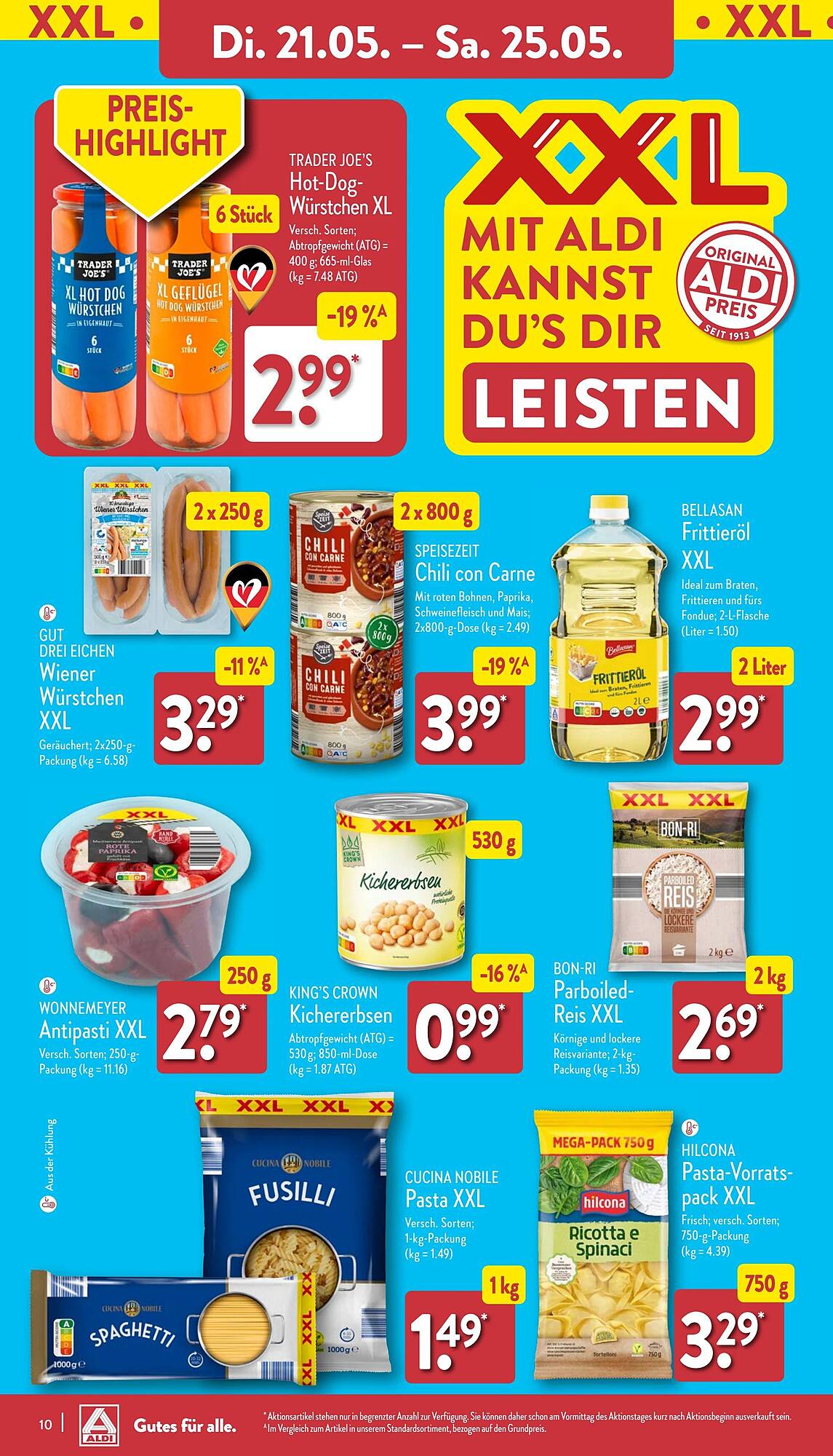 ALDI Nord Prospekt 21 – 25 Mai 2024 Seite 10