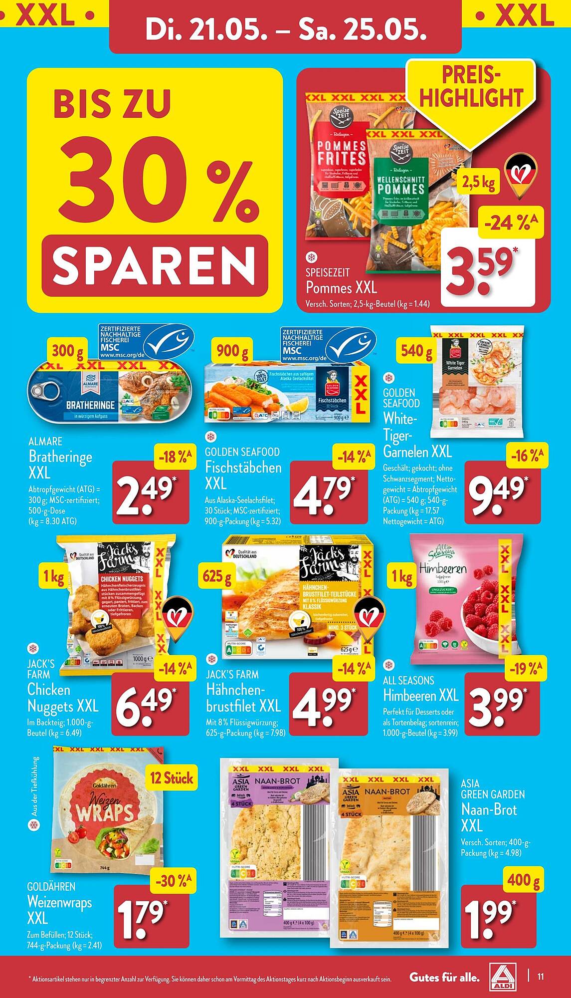 ALDI Nord Prospekt 21 – 25 Mai 2024 Seite 11