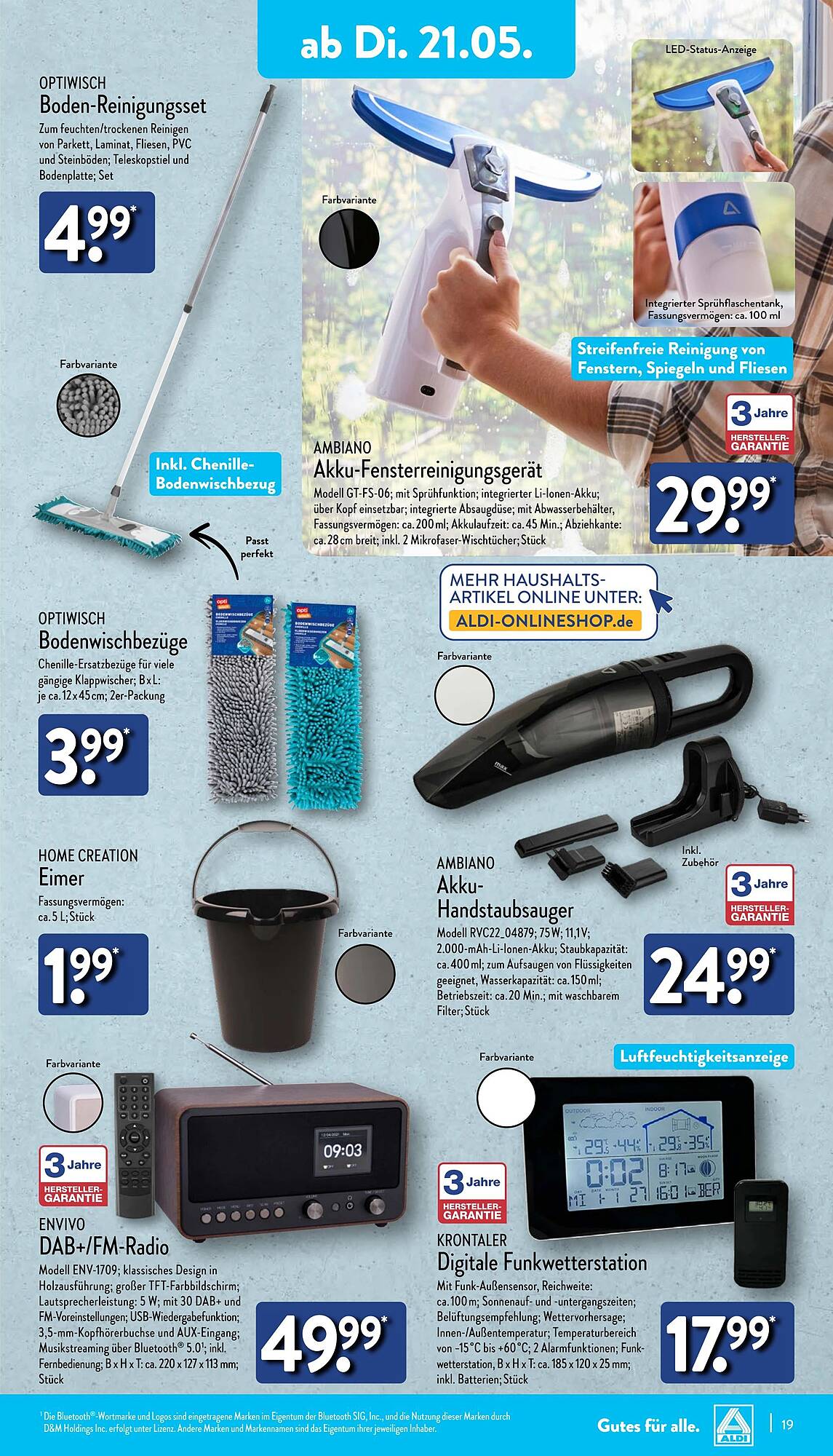 ALDI Nord Prospekt 21 – 25 Mai 2024 Seite 19