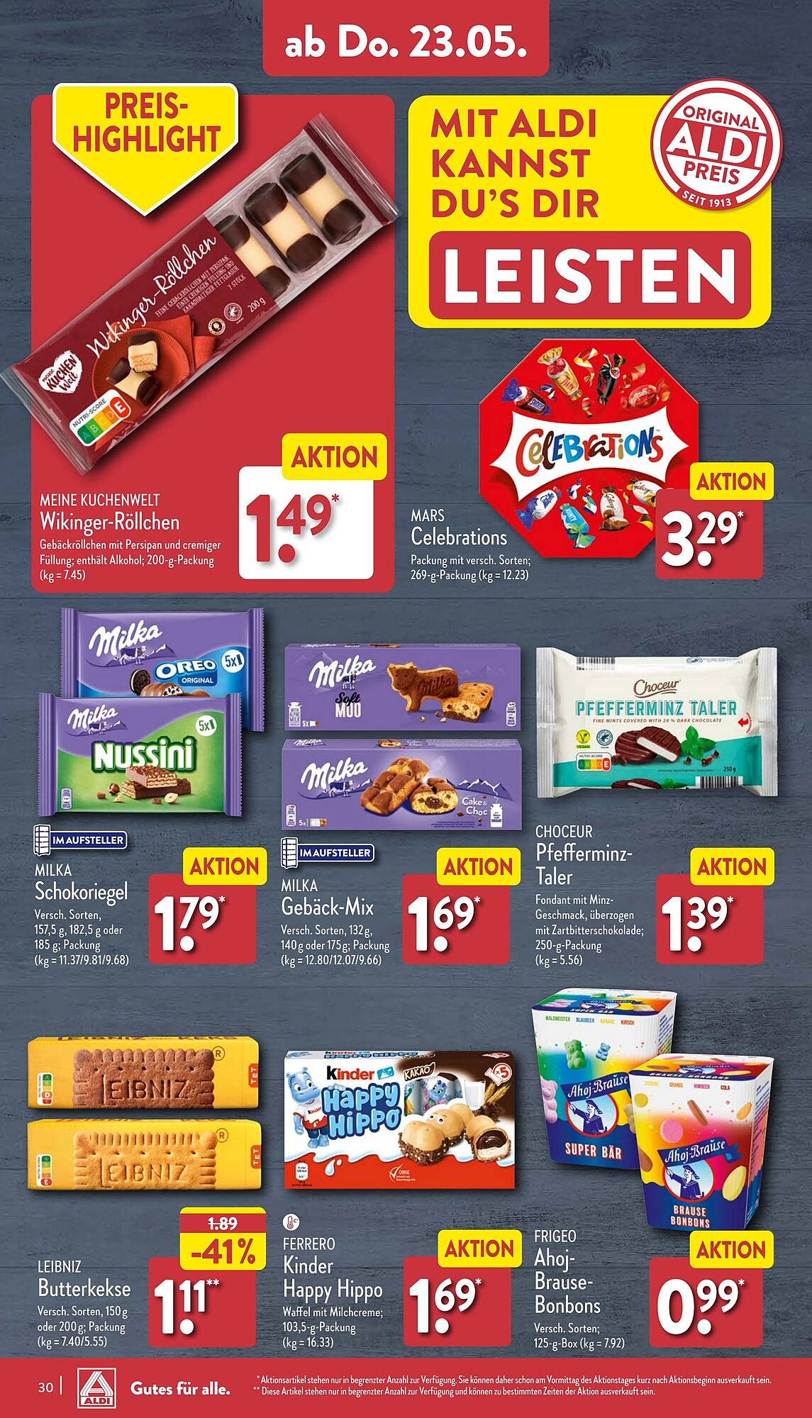 ALDI Nord Prospekt 21 – 25 Mai 2024 Seite 30