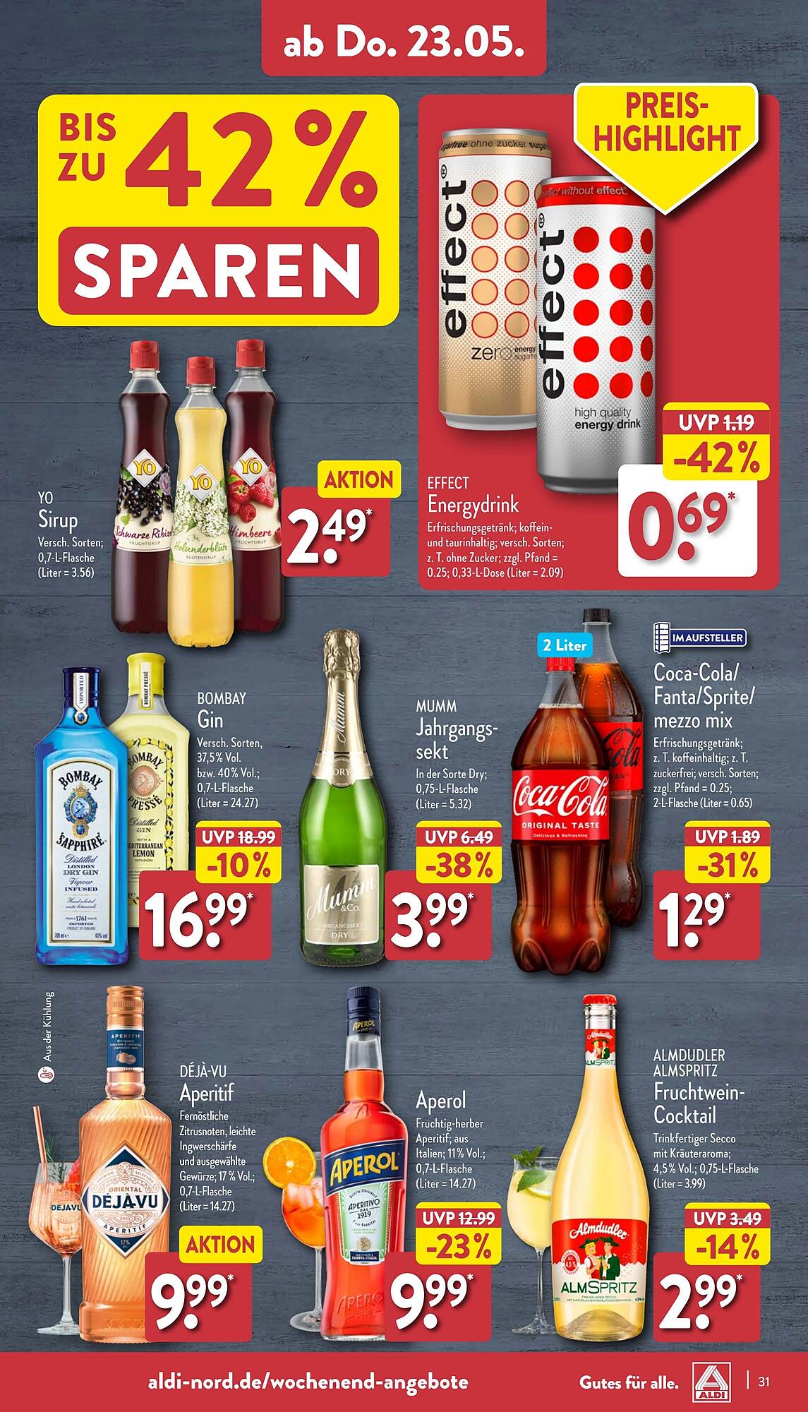 ALDI Nord Prospekt 21 – 25 Mai 2024 Seite 31