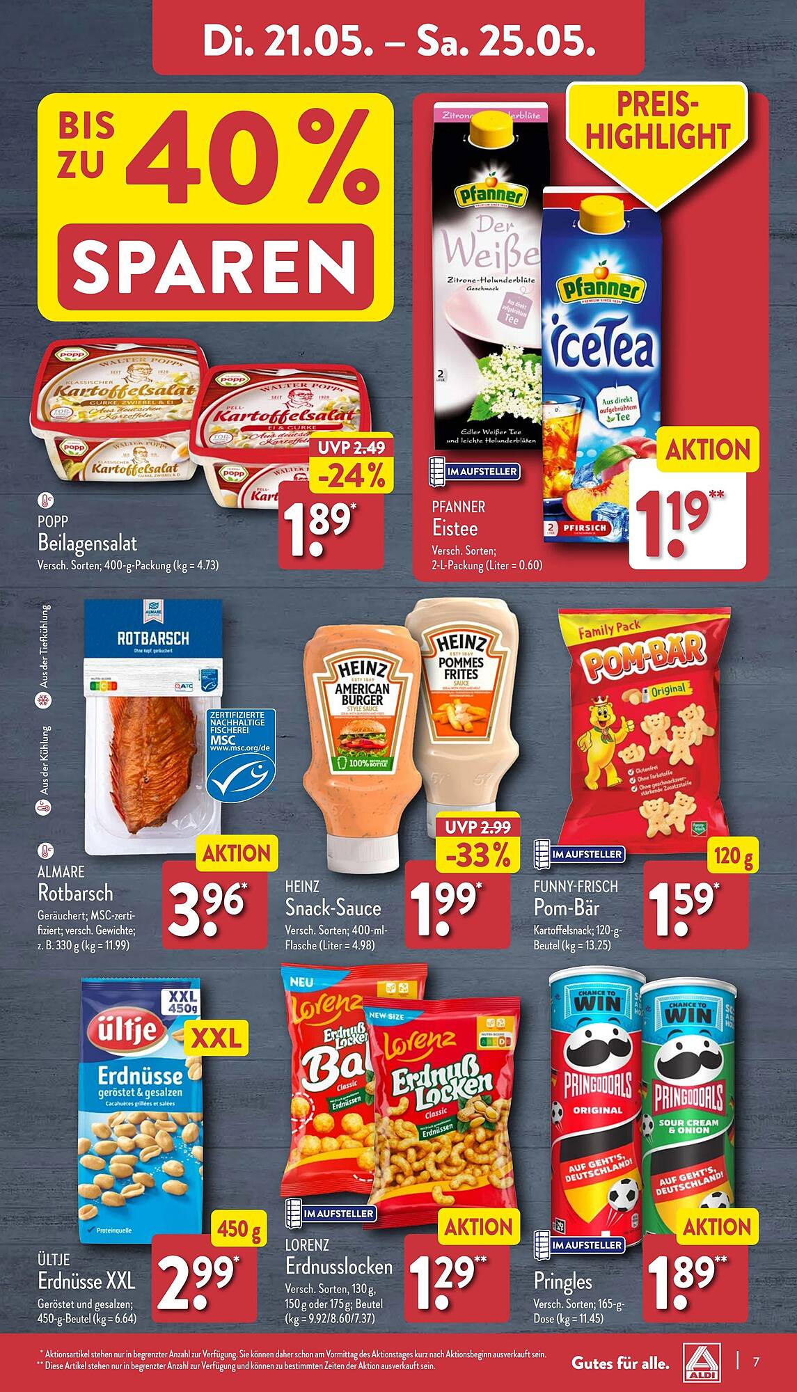 ALDI Nord Prospekt 21 – 25 Mai 2024 Seite 7