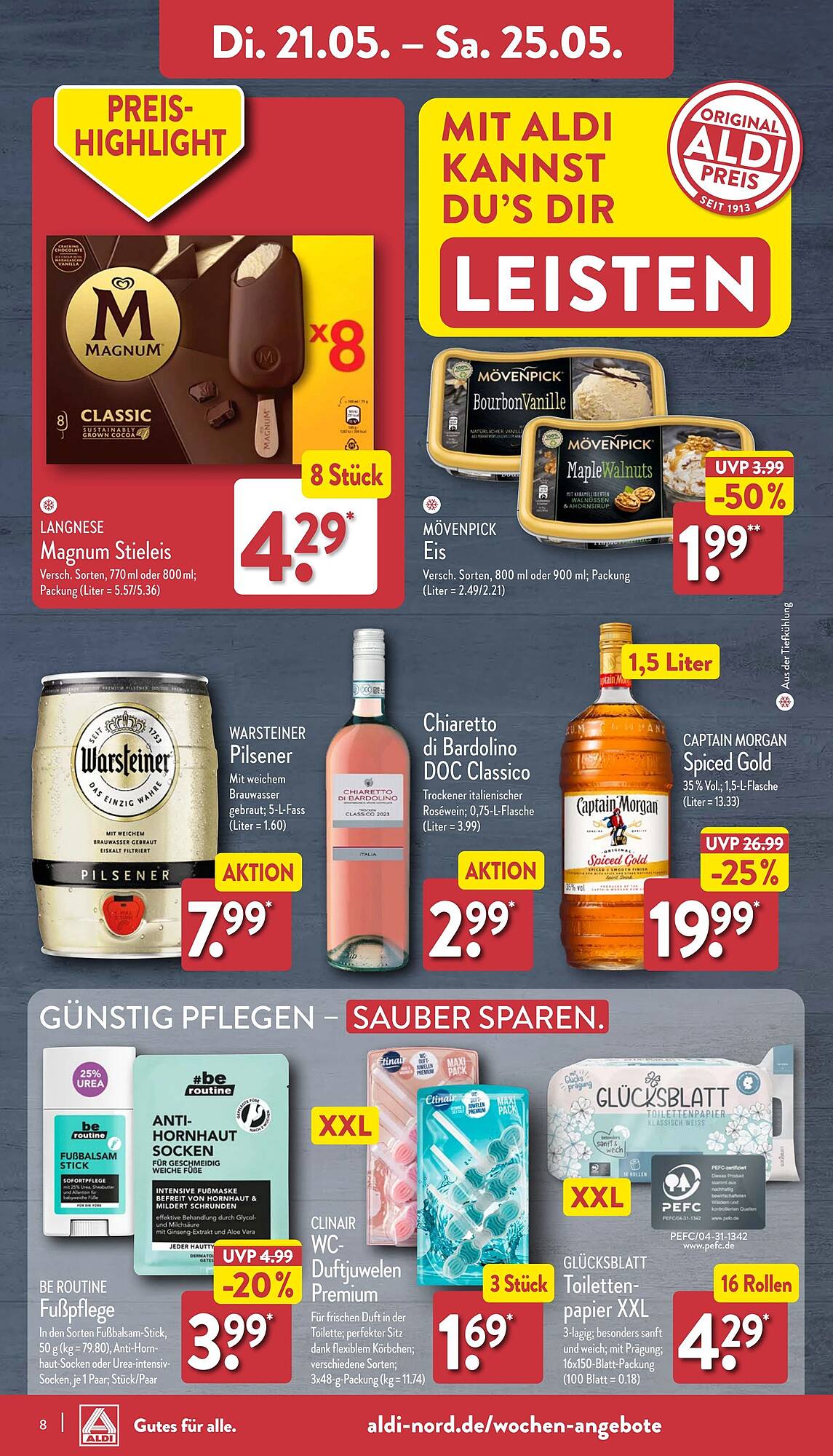 ALDI Nord Prospekt 21 – 25 Mai 2024 Seite 8