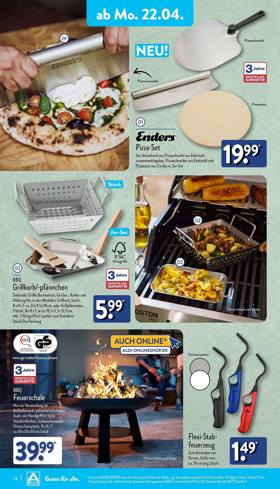 ALDI Nord Prospekt 22 – 27 April 2024 Seite 14