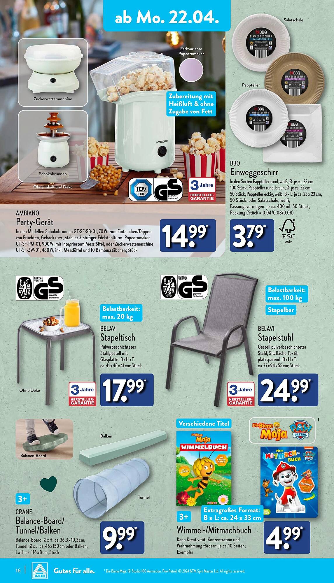 ALDI Nord Prospekt 22 – 27 April 2024 Seite 16