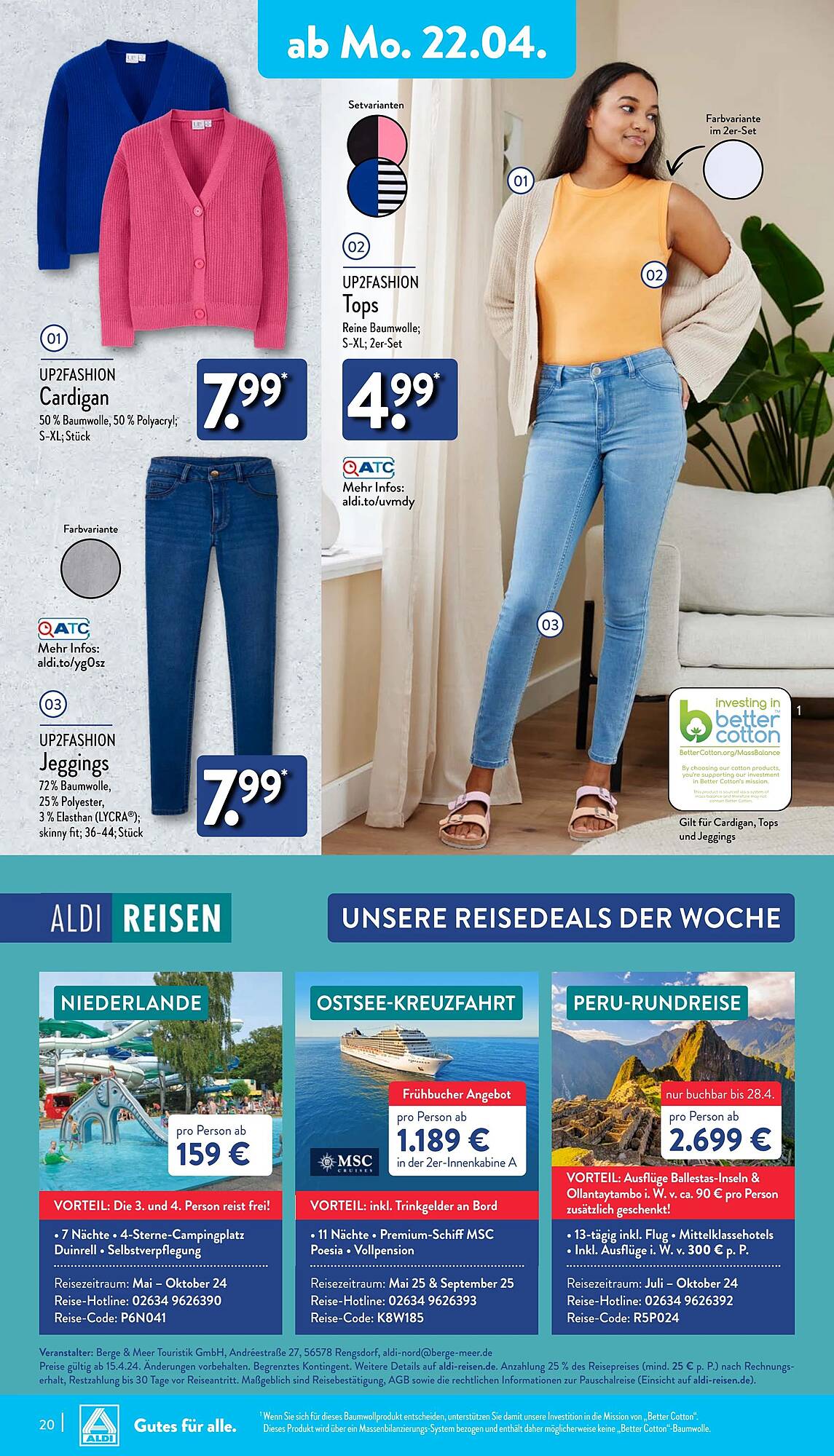 ALDI Nord Prospekt 22 – 27 April 2024 Seite 20