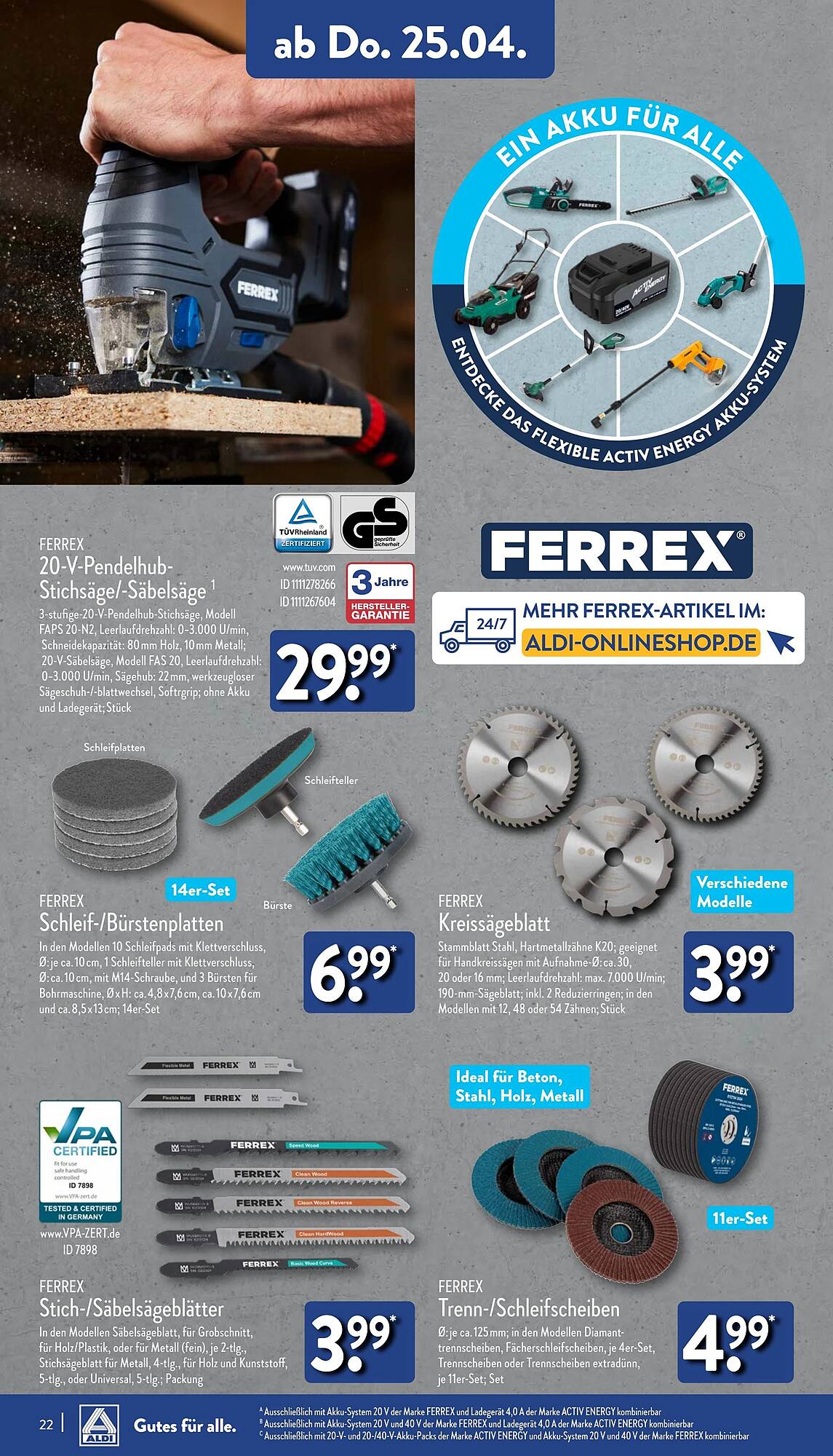 ALDI Nord Prospekt 22 – 27 April 2024 Seite 22