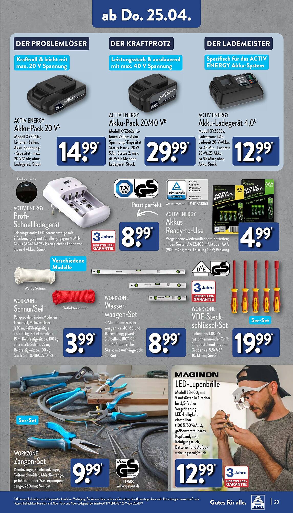 ALDI Nord Prospekt 22 – 27 April 2024 Seite 23
