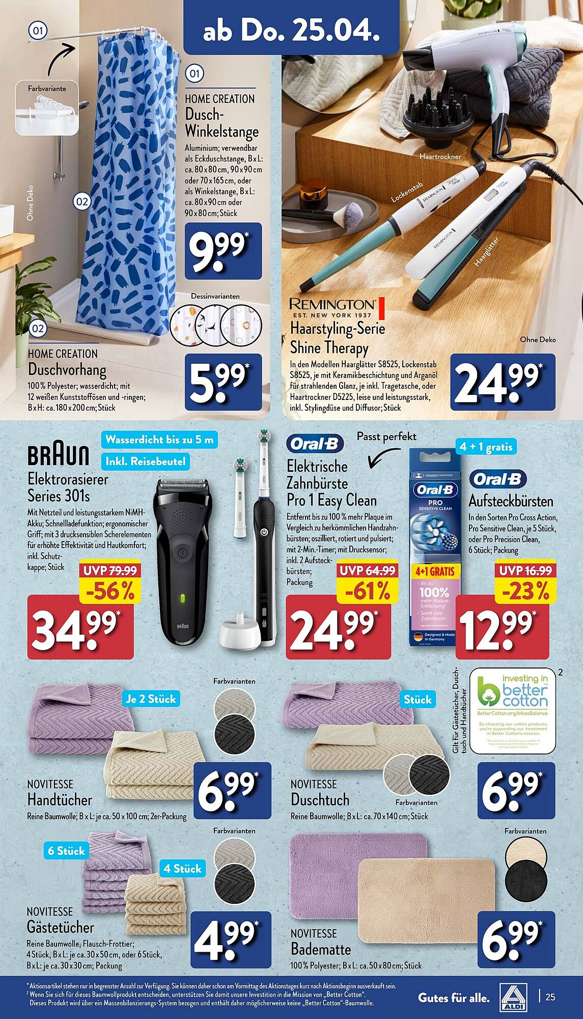 ALDI Nord Prospekt 22 – 27 April 2024 Seite 25