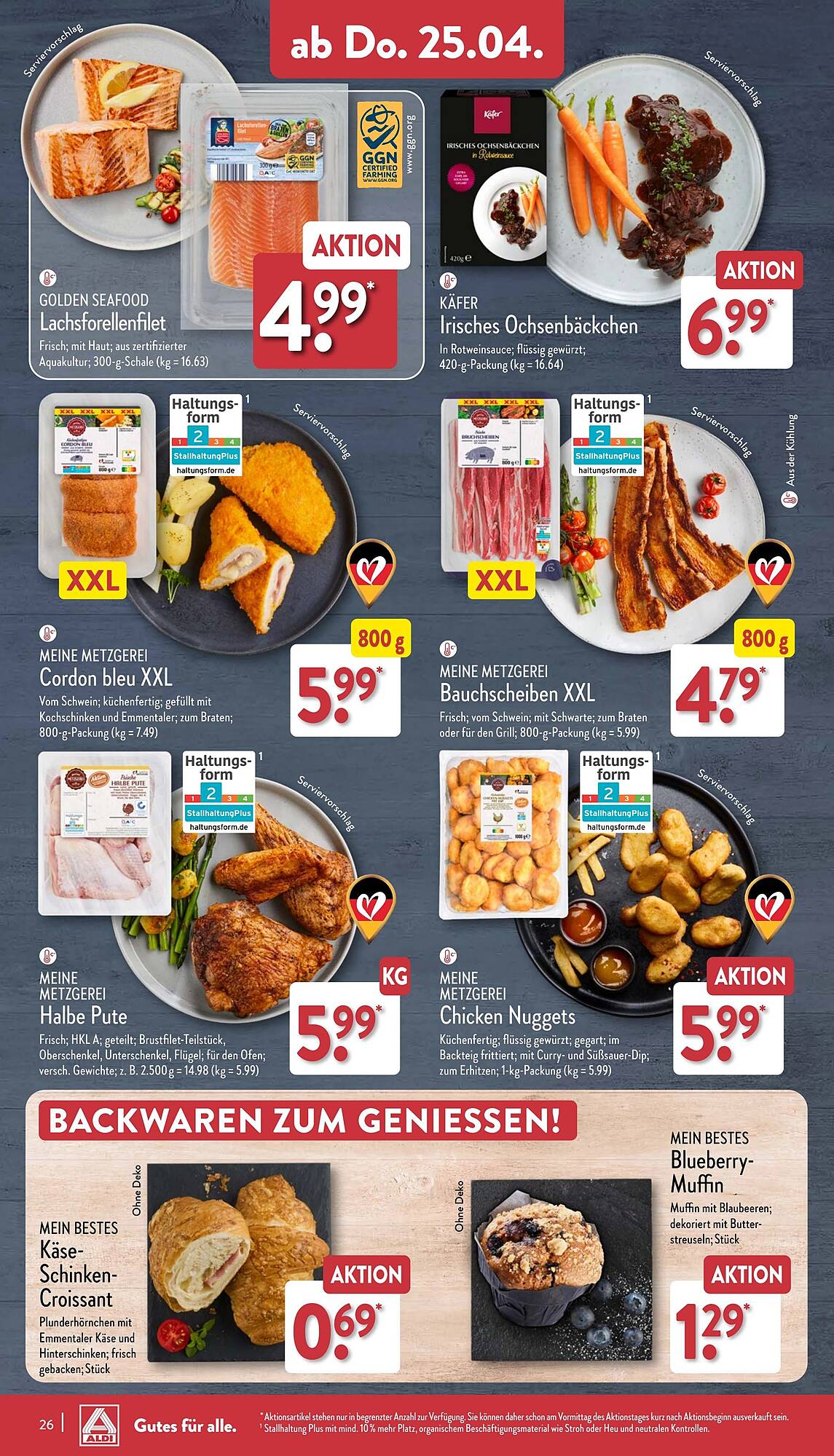 ALDI Nord Prospekt 22 – 27 April 2024 Seite 26