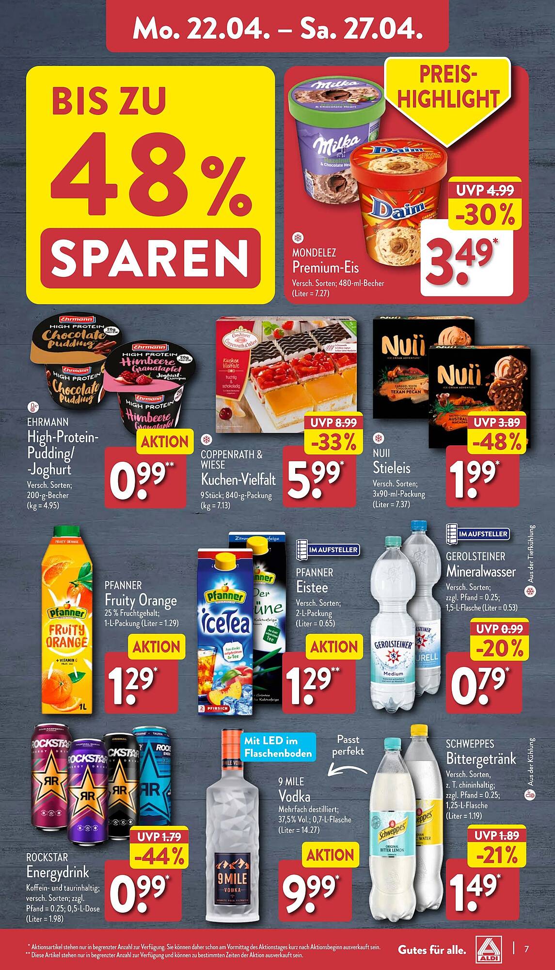 ALDI Nord Prospekt 22 – 27 April 2024 Seite 7