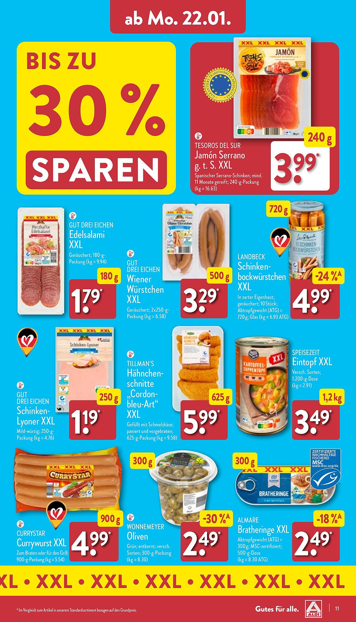 ALDI Nord Prospekt 22 – 27 Januar 2024 Seite 11