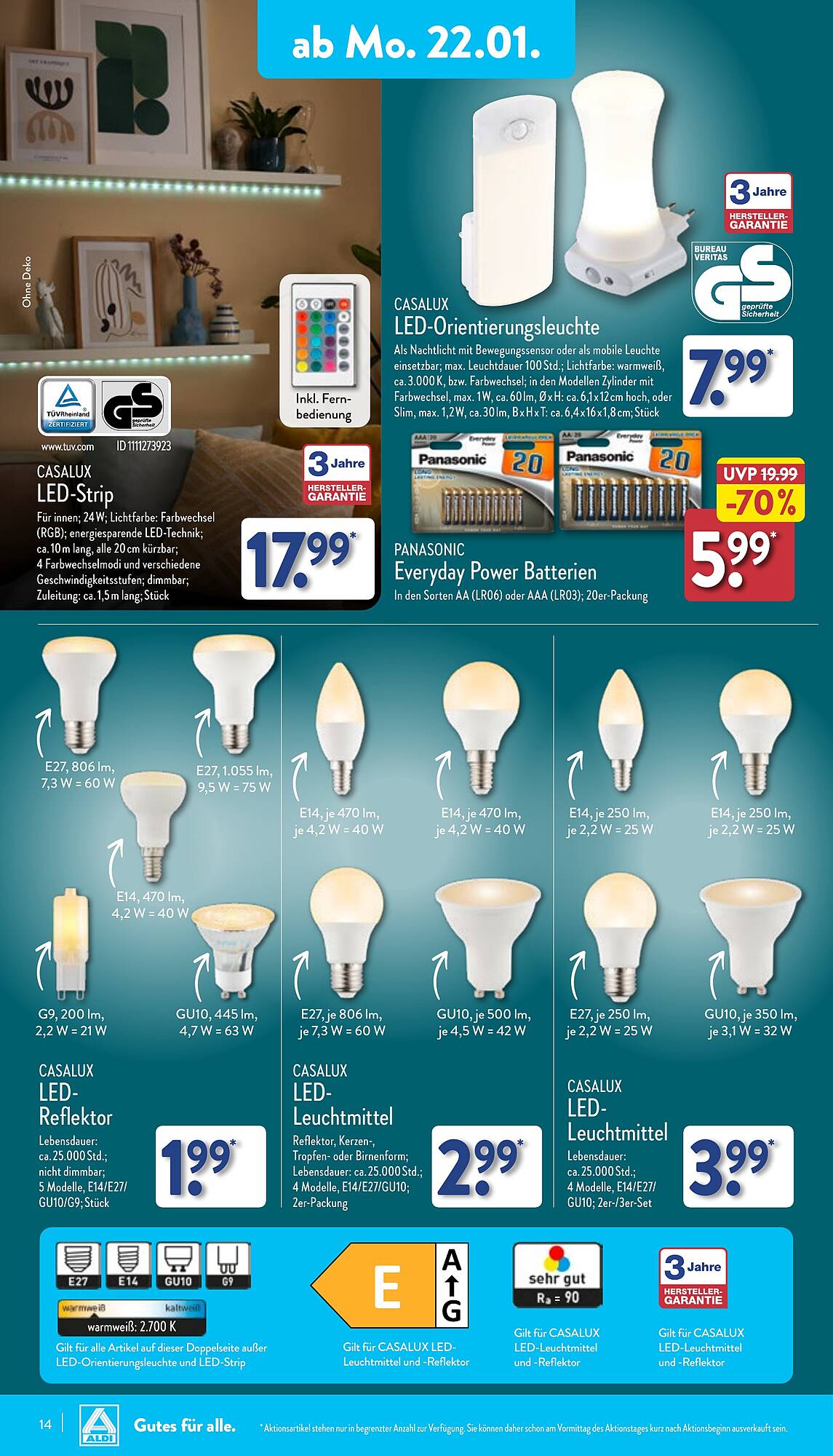 ALDI Nord Prospekt 22 – 27 Januar 2024 Seite 14