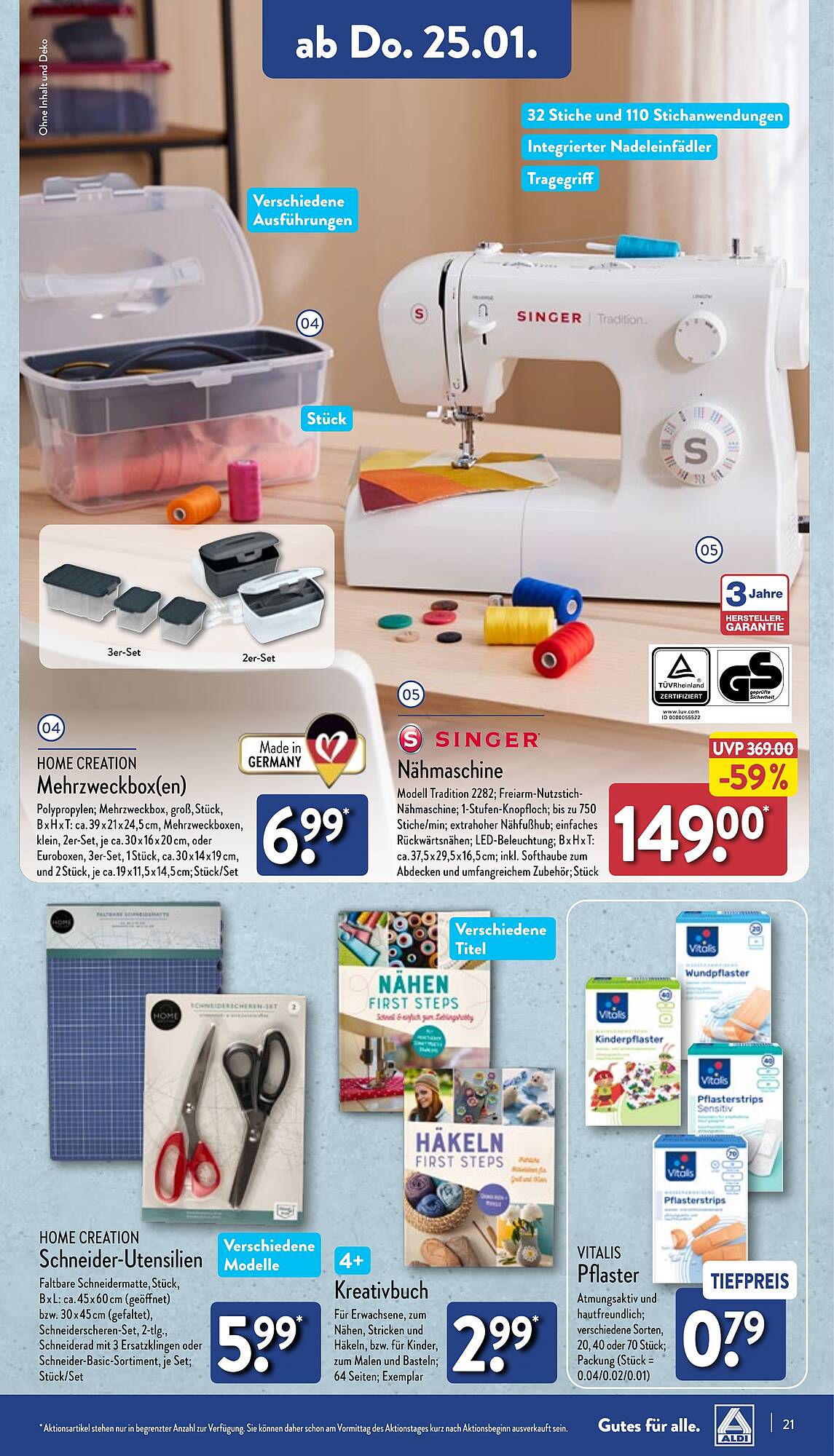 ALDI Nord Prospekt 22 – 27 Januar 2024 Seite 21