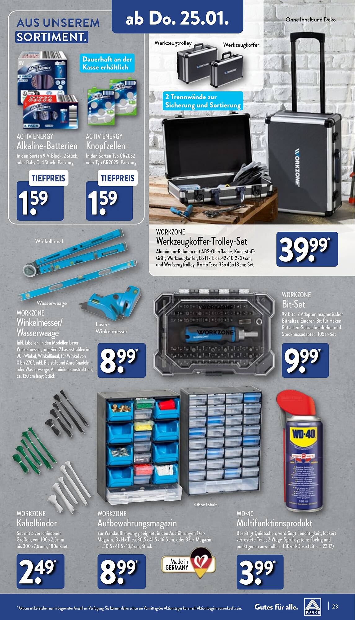 ALDI Nord Prospekt 22 – 27 Januar 2024 Seite 23