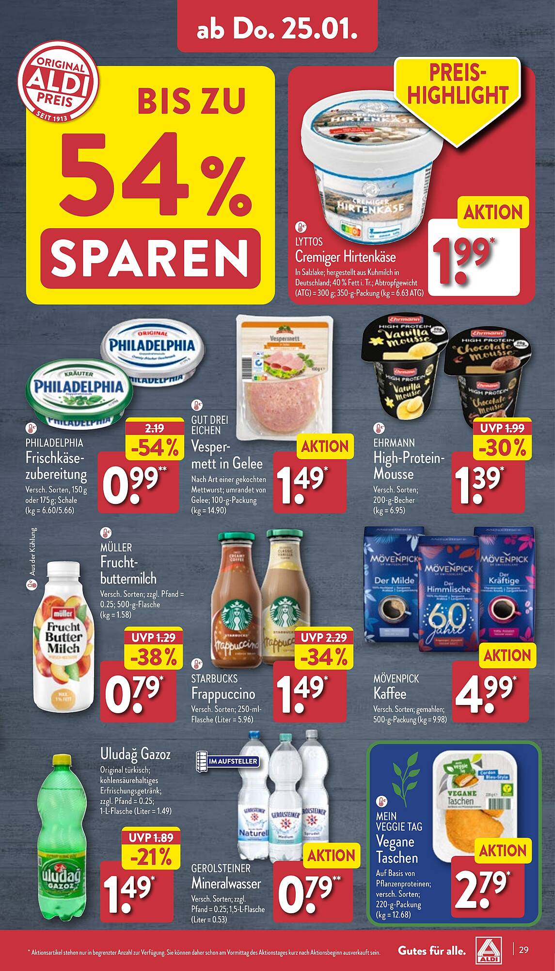 ALDI Nord Prospekt 22 – 27 Januar 2024 Seite 29
