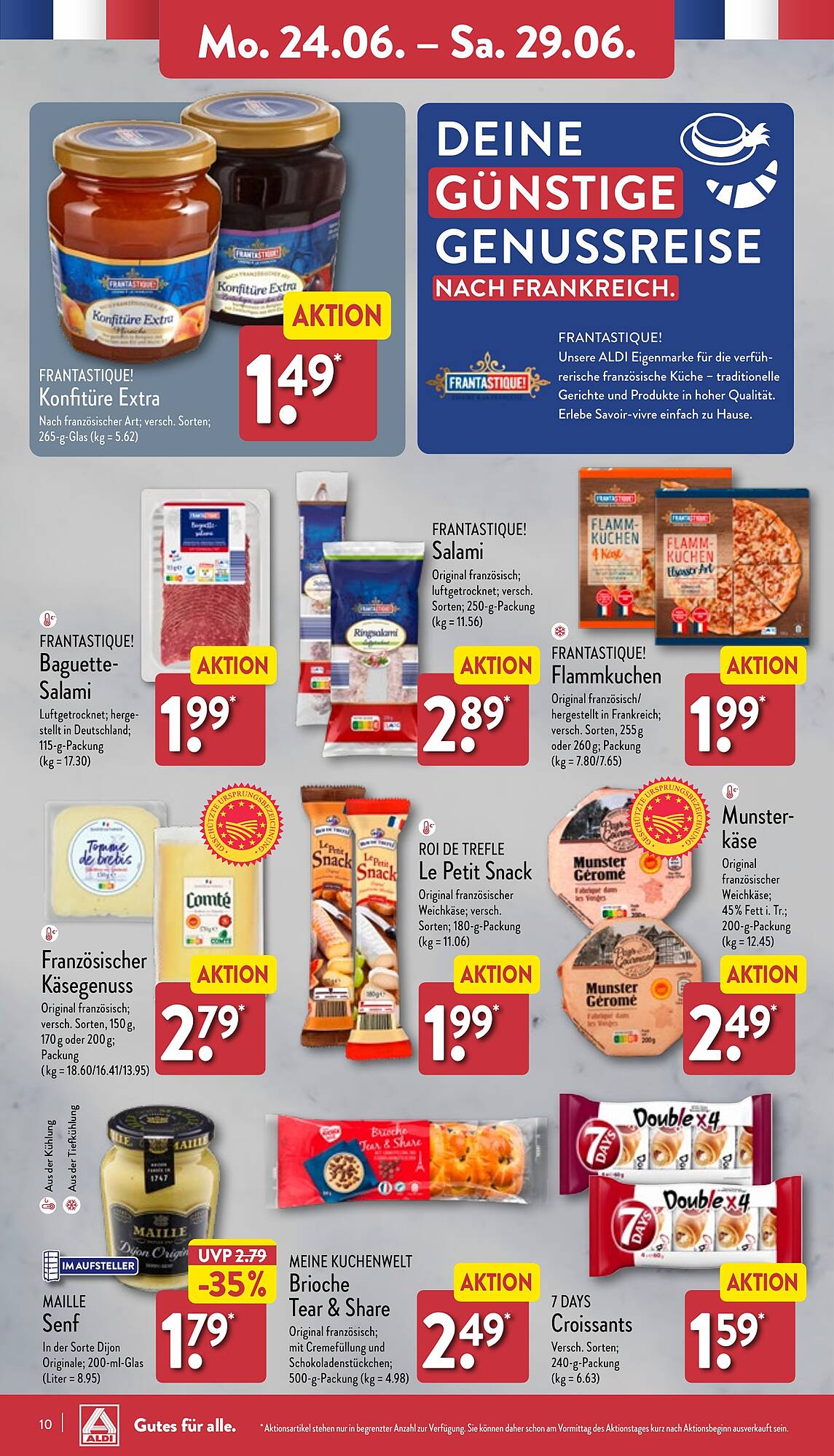 ALDI Nord Prospekt 24 – 29 Juni 2024 Seite 10