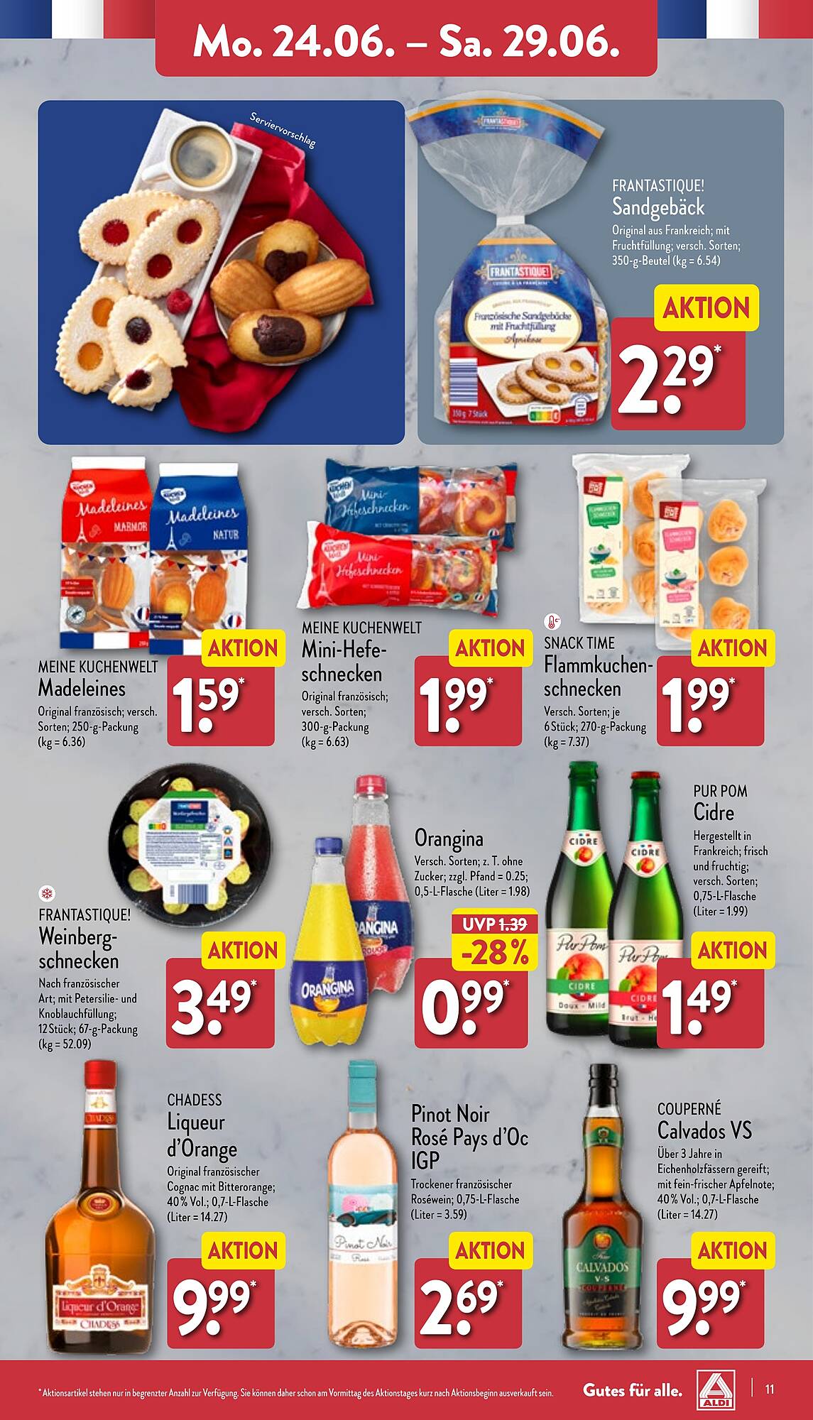 ALDI Nord Prospekt 24 – 29 Juni 2024 Seite 11