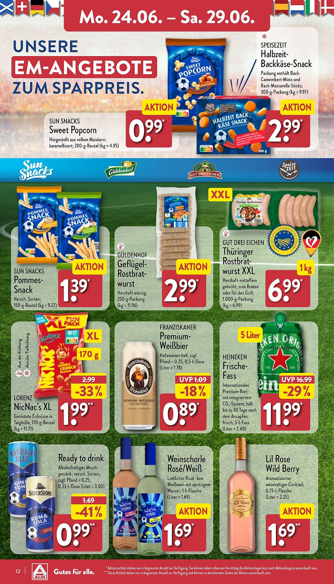 ALDI Nord Prospekt 24 – 29 Juni 2024 Seite 12