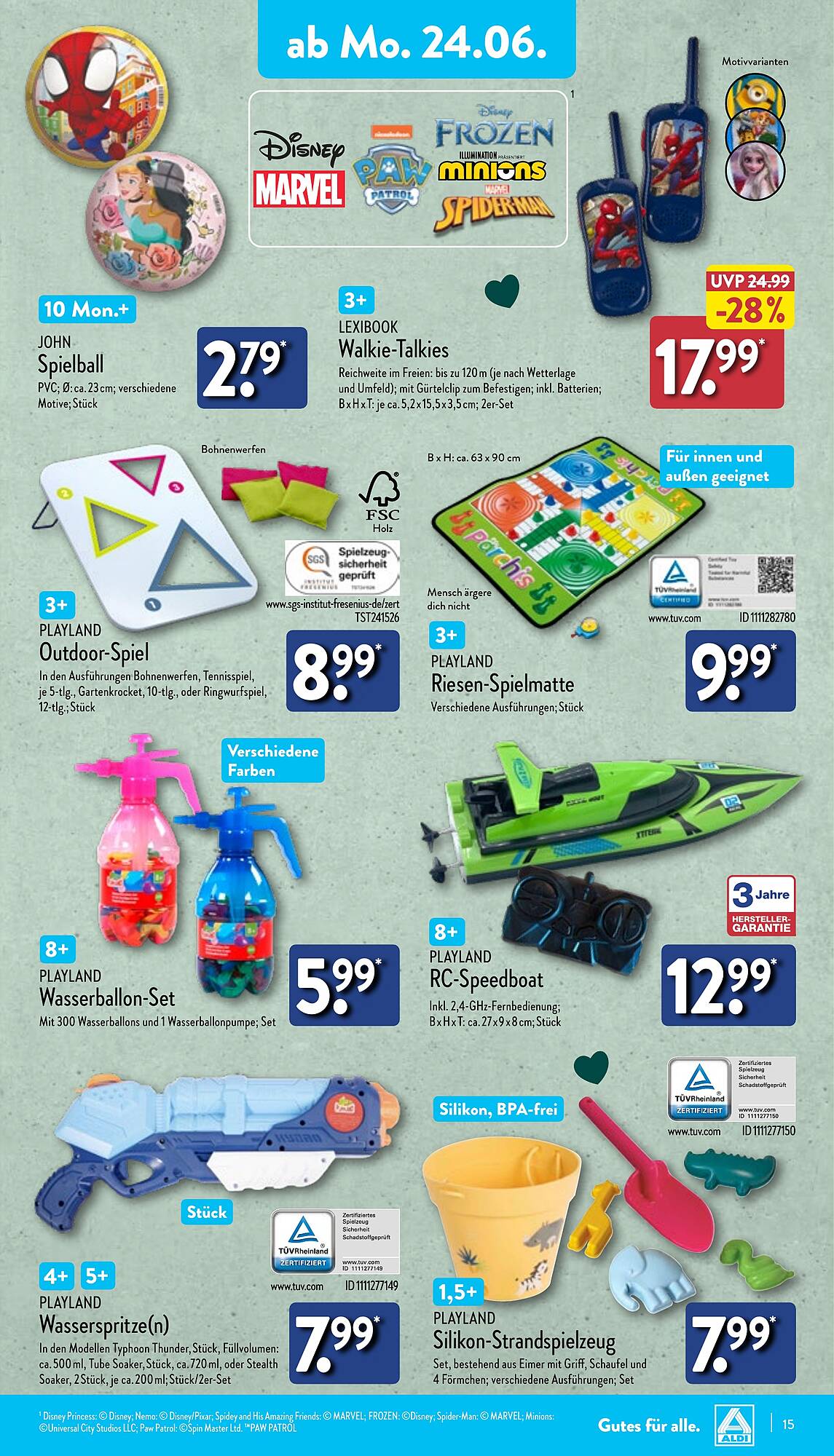 ALDI Nord Prospekt 24 – 29 Juni 2024 Seite 15