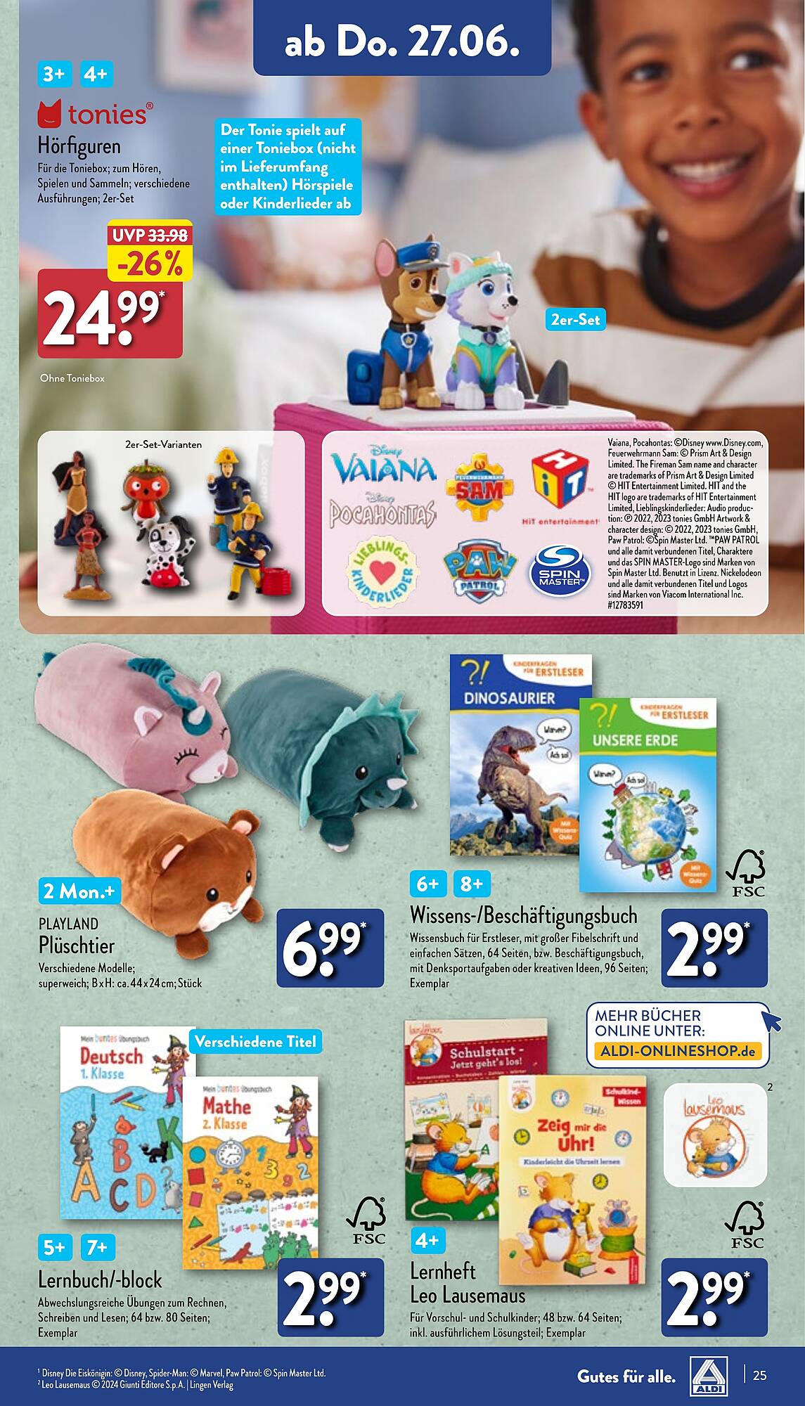 ALDI Nord Prospekt 24 – 29 Juni 2024 Seite 25