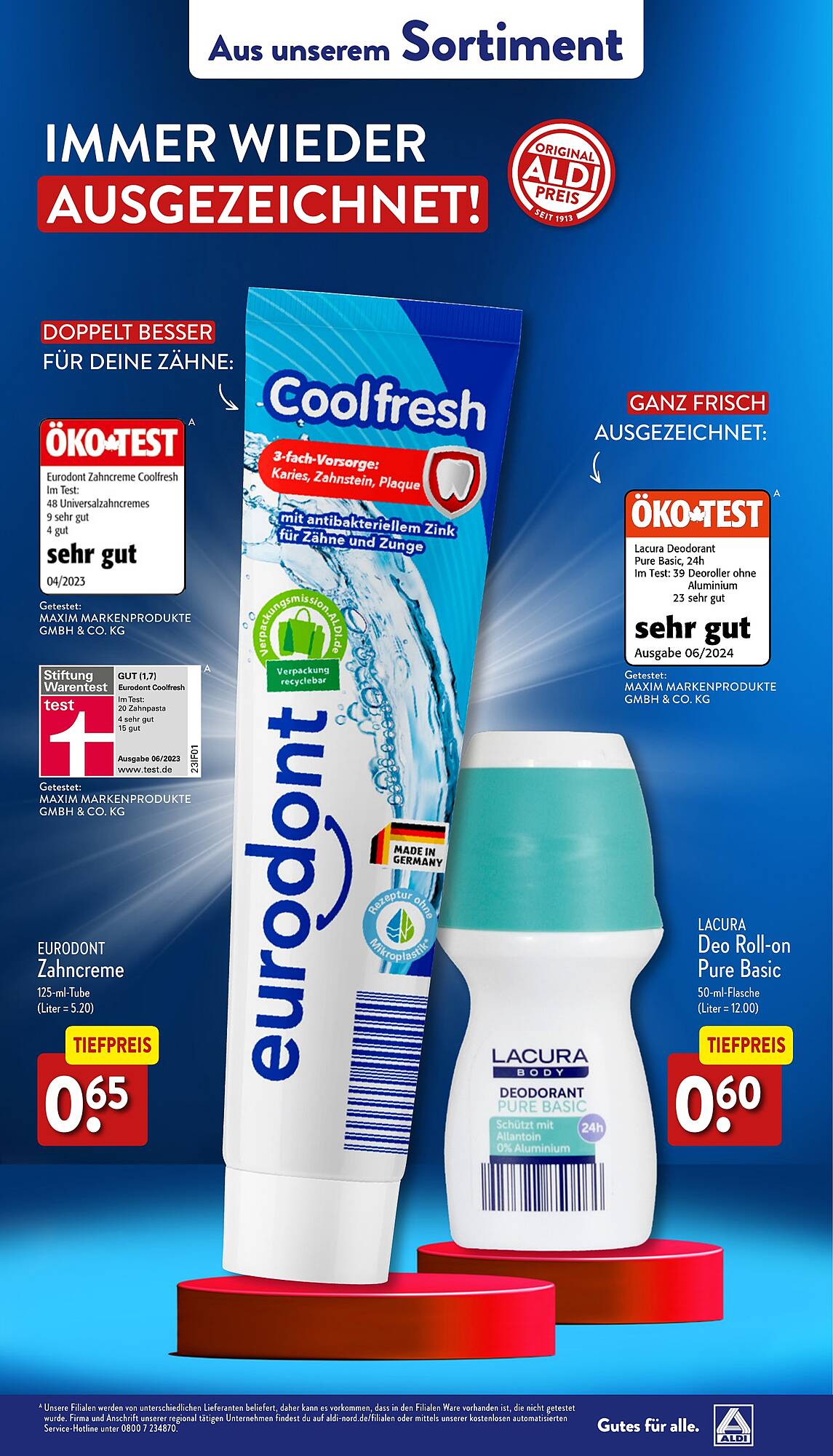 ALDI Nord Prospekt 24 – 29 Juni 2024 Seite 37