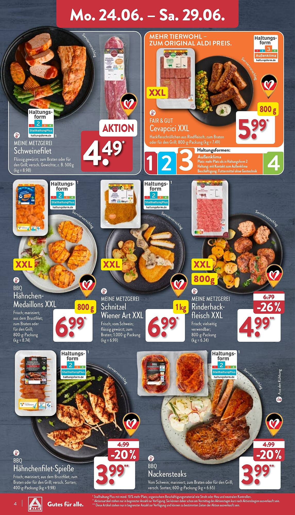 ALDI Nord Prospekt 24 – 29 Juni 2024 Seite 4