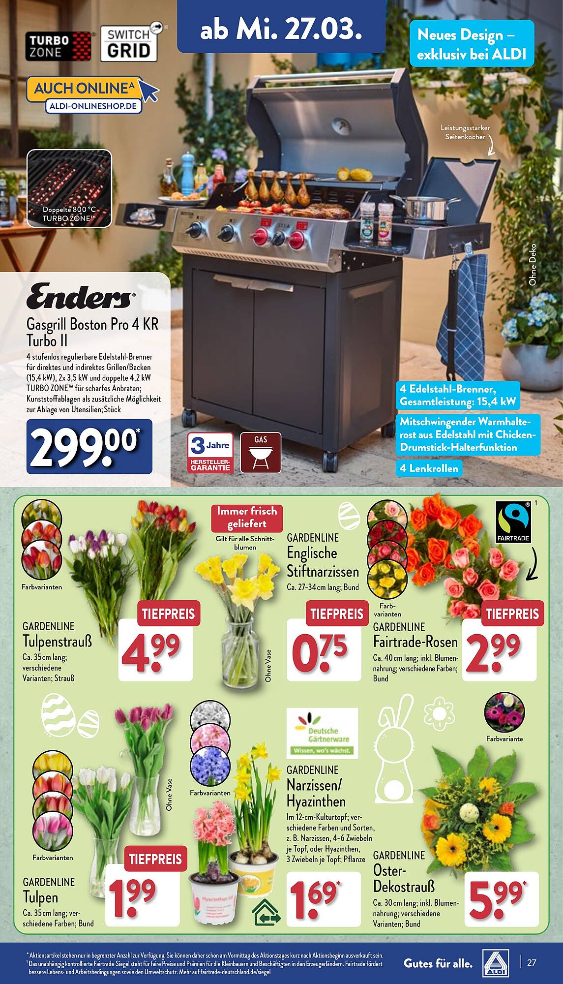 ALDI Nord Prospekt 25 – 30 Marsch 2024 Seite 27