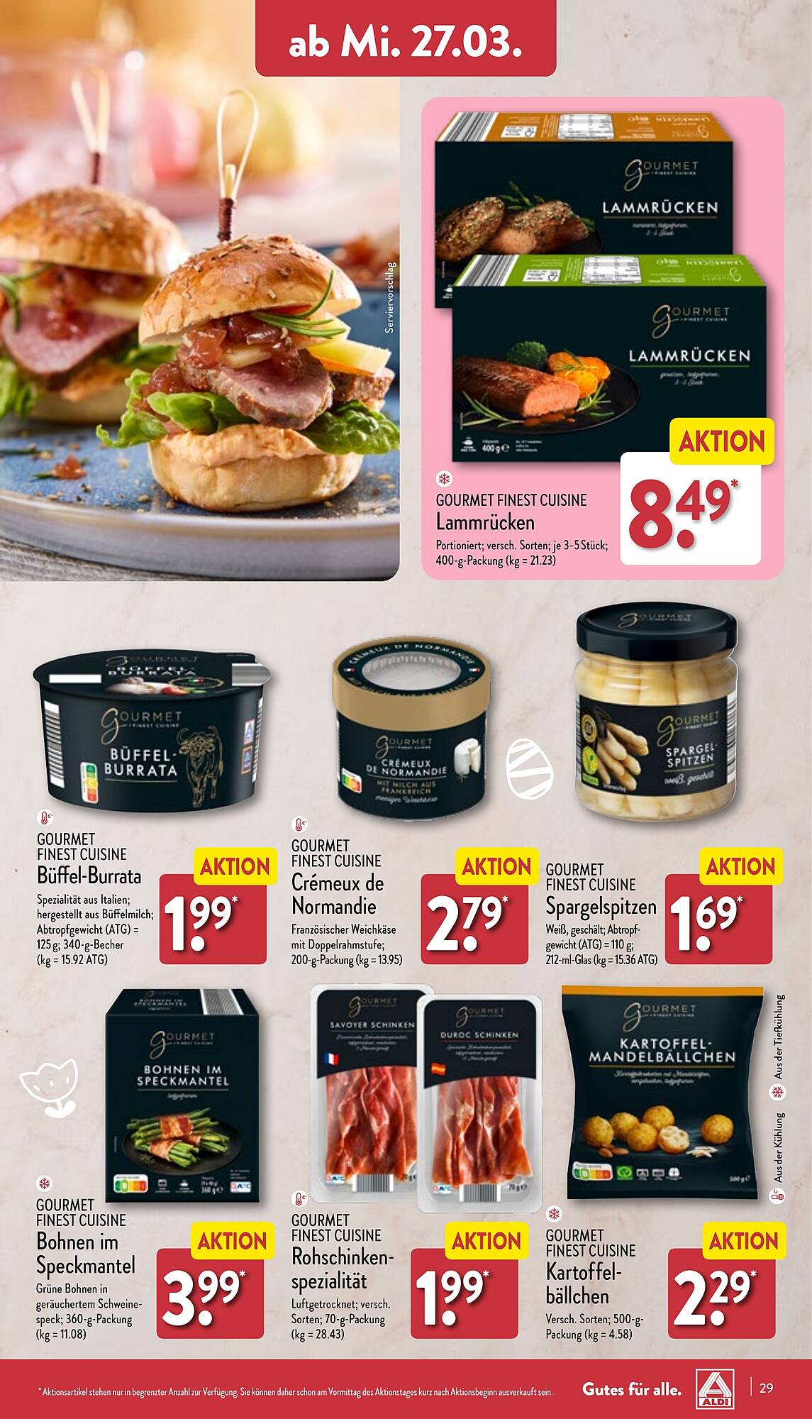 ALDI Nord Prospekt 25 – 30 Marsch 2024 Seite 29