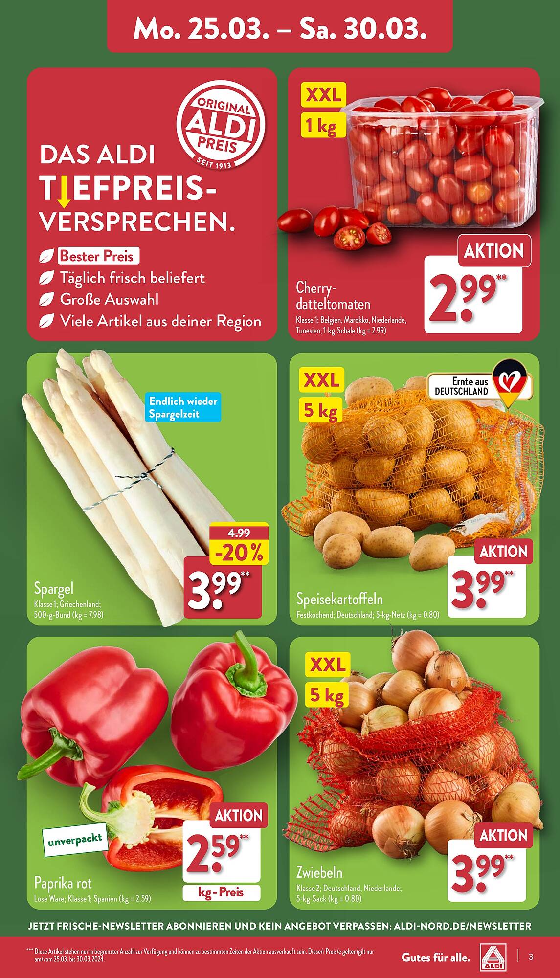 ALDI Nord Prospekt 25 – 30 Marsch 2024 Seite 3