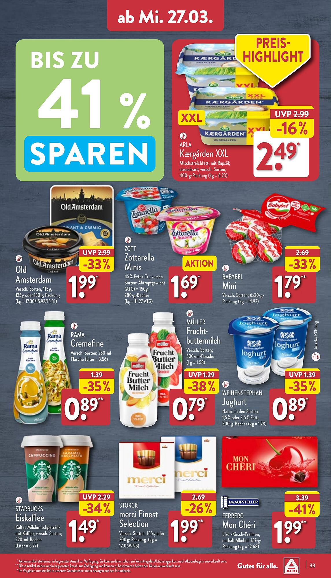 ALDI Nord Prospekt 25 – 30 Marsch 2024 Seite 33