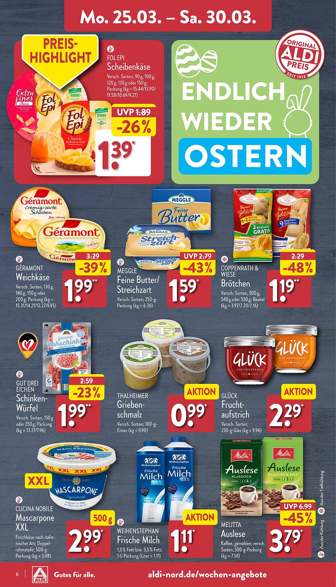 ALDI Nord Prospekt 25 – 30 Marsch 2024 Seite 6