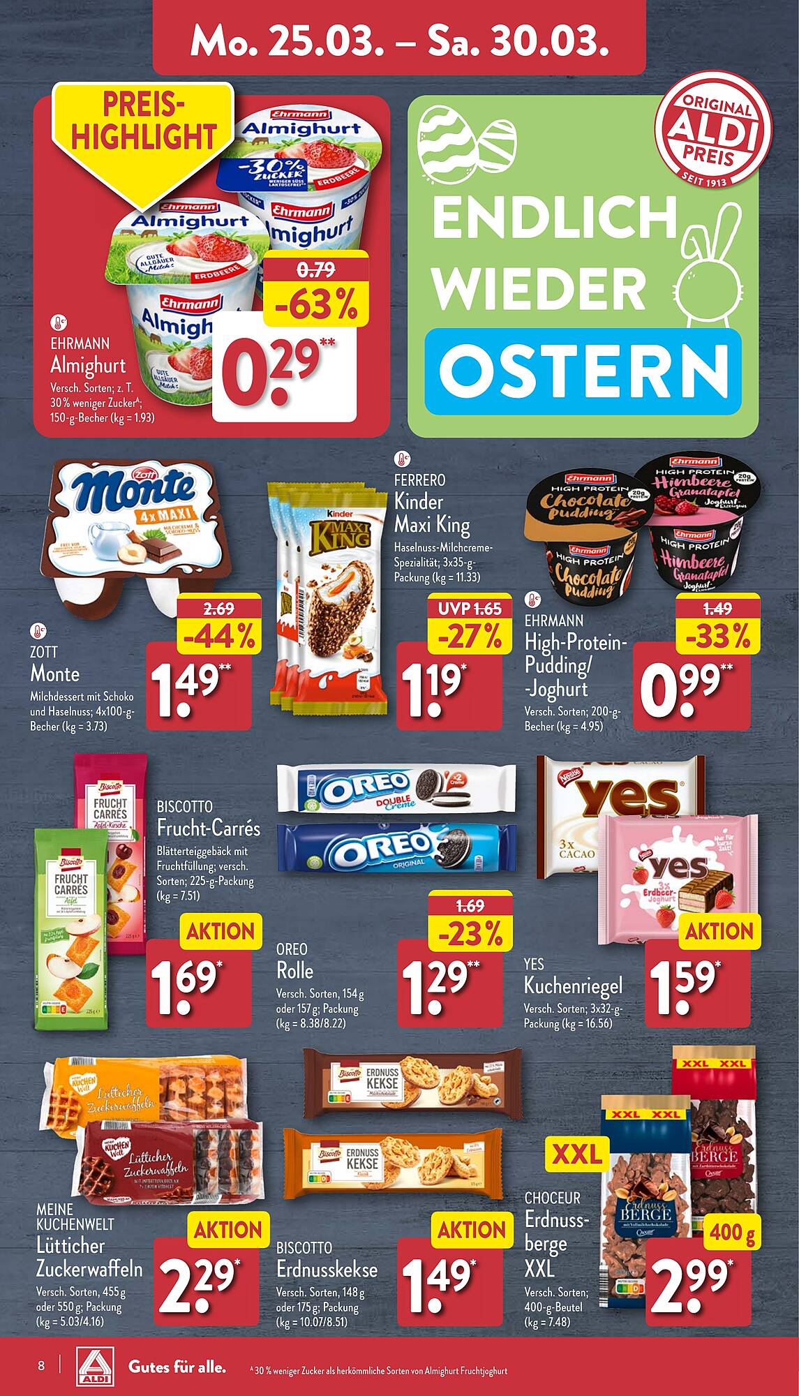 ALDI Nord Prospekt 25 – 30 Marsch 2024 Seite 8