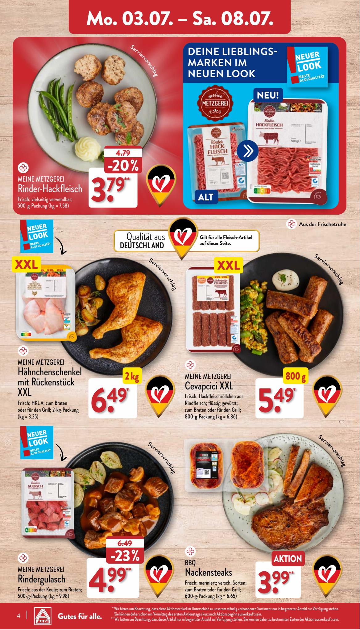 ALDI Nord Prospekt 26 Juni – 8 Juli 2023 Seite 4