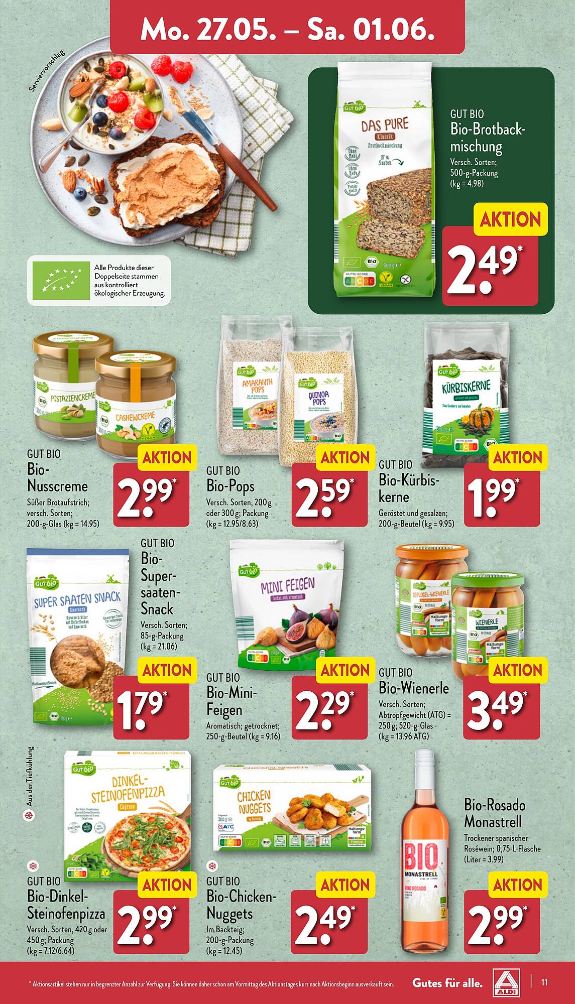 ALDI Nord Prospekt 27 Mai – 1 Juni 2024 Seite 11