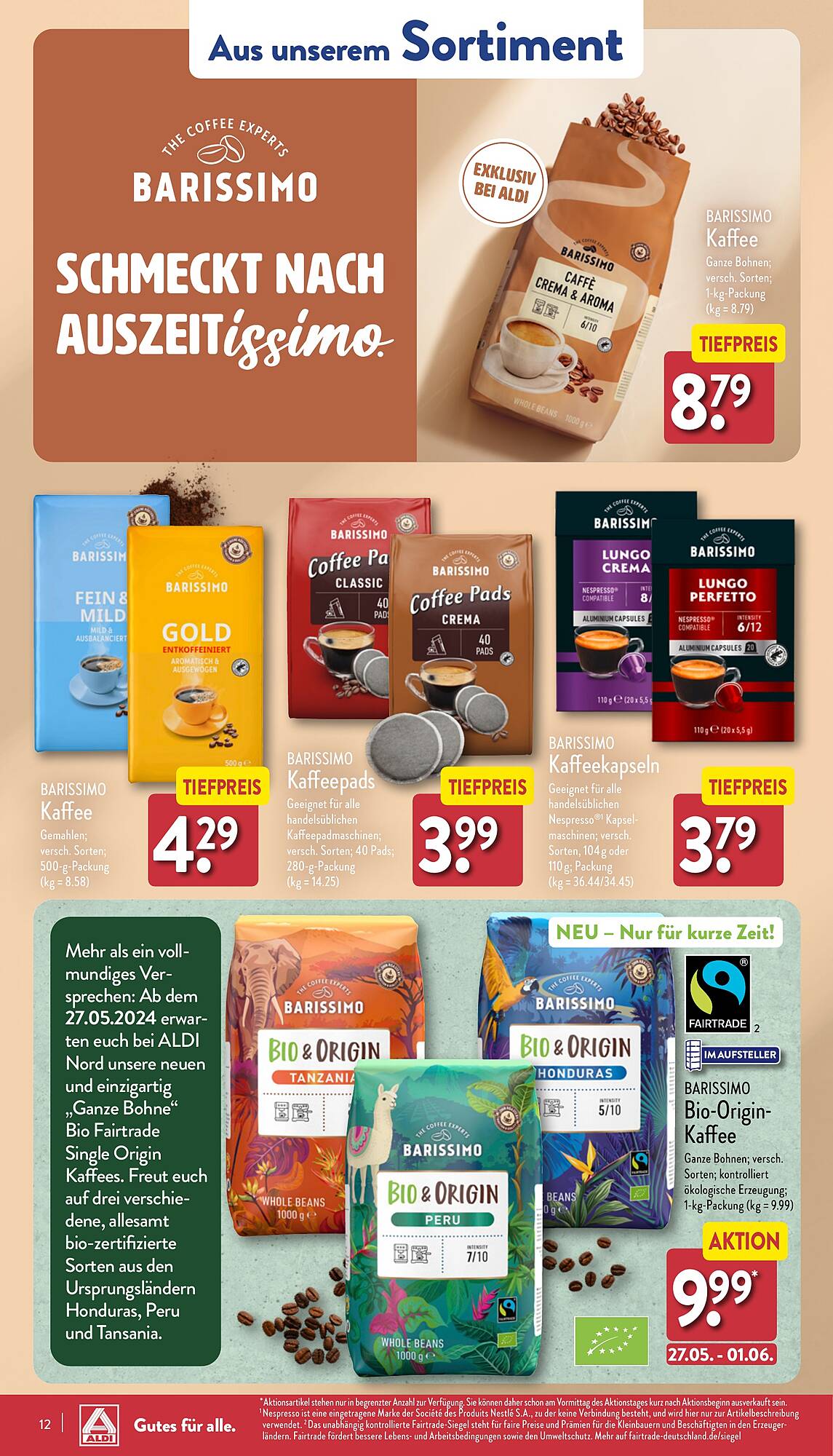 ALDI Nord Prospekt 27 Mai – 1 Juni 2024 Seite 12