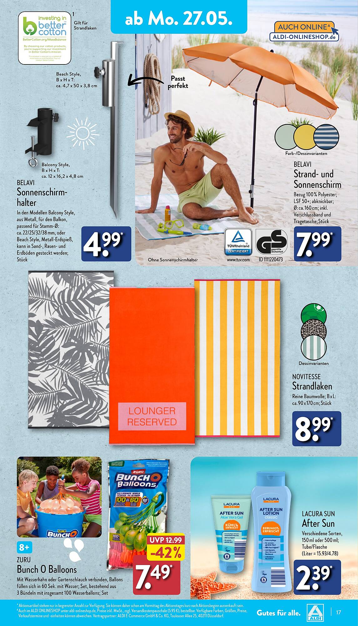 ALDI Nord Prospekt 27 Mai – 1 Juni 2024 Seite 17