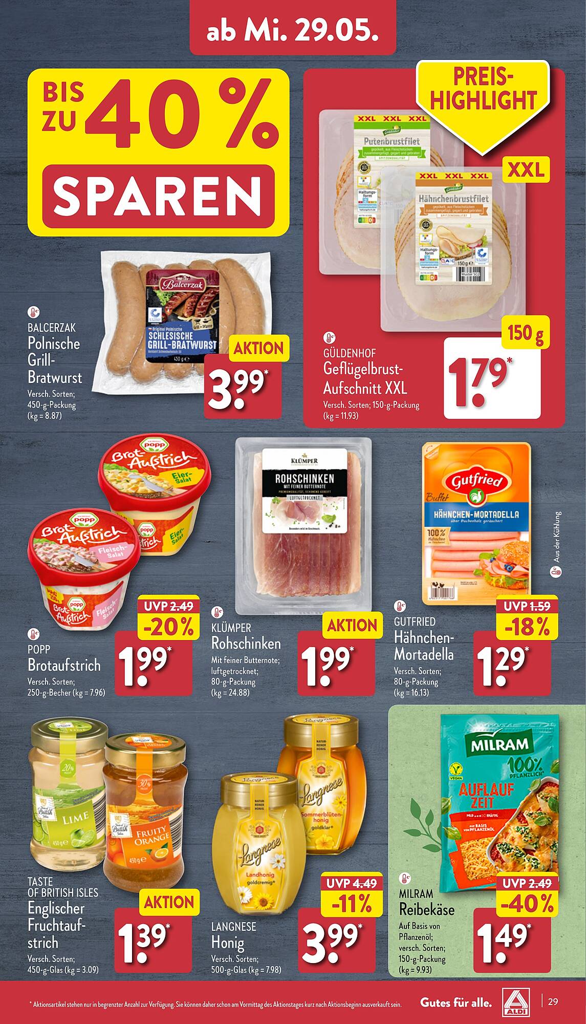 ALDI Nord Prospekt 27 Mai – 1 Juni 2024 Seite 29
