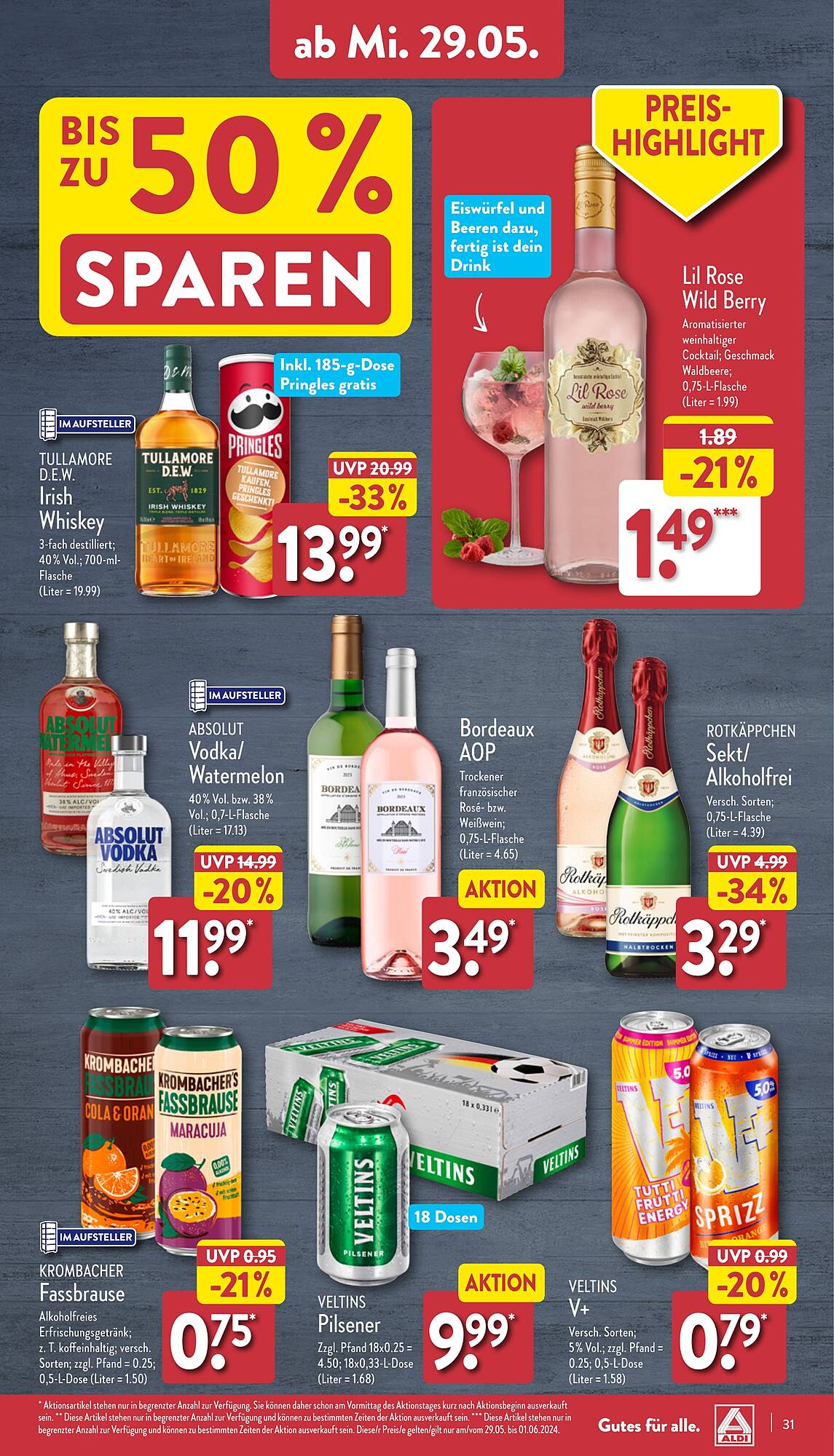 ALDI Nord Prospekt 27 Mai – 1 Juni 2024 Seite 31